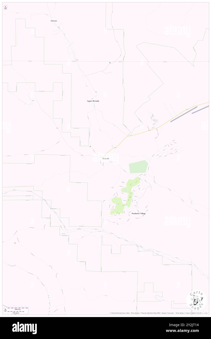 Rociada, contea di San Miguel, Stati Uniti, New Mexico, N 35 49' 56'', S 105 25' 15'', MAP, Cartascapes Map pubblicata nel 2024. Esplora Cartascapes, una mappa che rivela i diversi paesaggi, culture ed ecosistemi della Terra. Viaggia attraverso il tempo e lo spazio, scoprendo l'interconnessione del passato, del presente e del futuro del nostro pianeta. Foto Stock