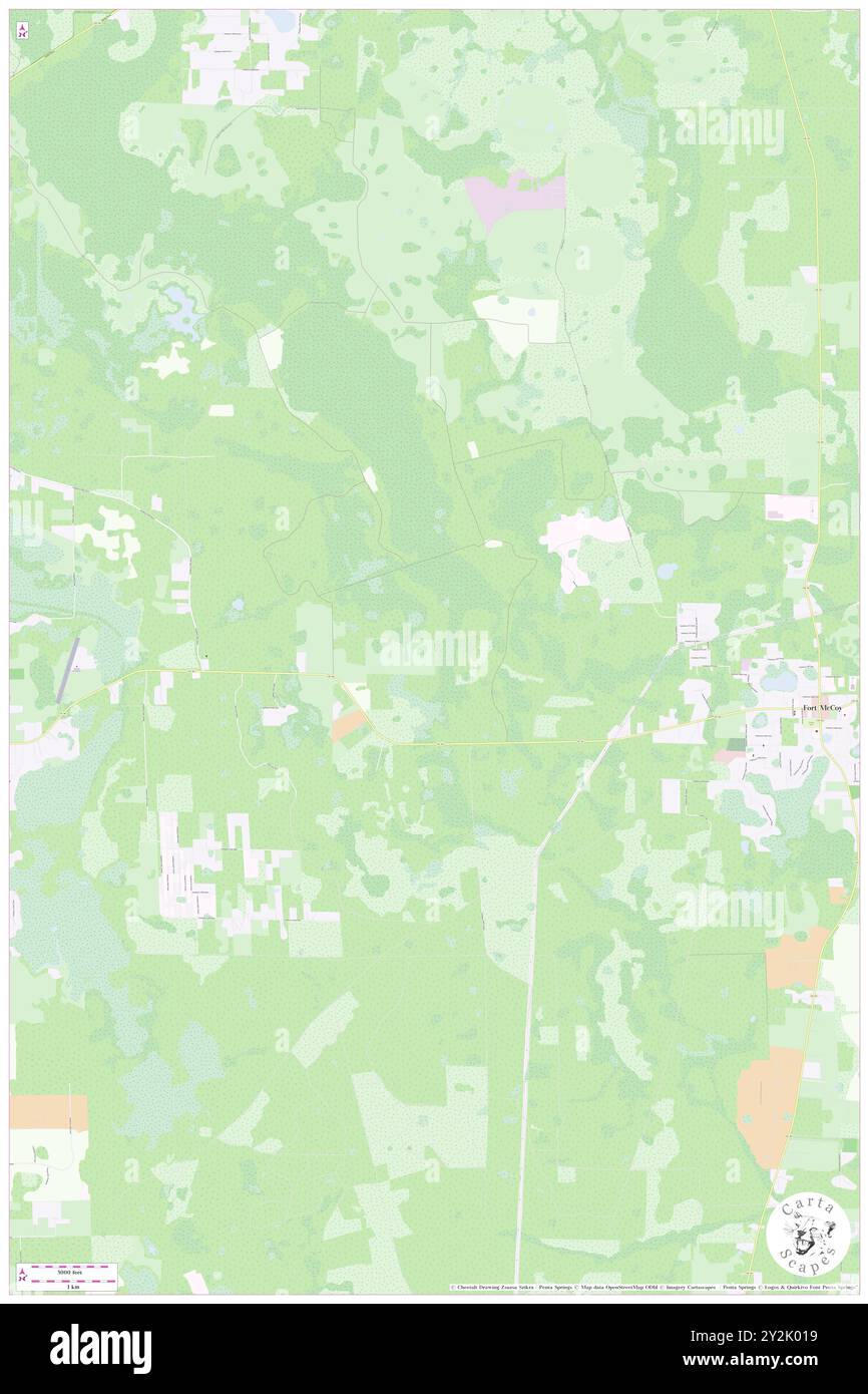 Fort McCoy-Anthony, Marion County, Stati Uniti, Florida, N 29 22' 14'', S 82 0' 47'', MAP, Cartascapes Map pubblicata nel 2024. Esplora Cartascapes, una mappa che rivela i diversi paesaggi, culture ed ecosistemi della Terra. Viaggia attraverso il tempo e lo spazio, scoprendo l'interconnessione del passato, del presente e del futuro del nostro pianeta. Foto Stock