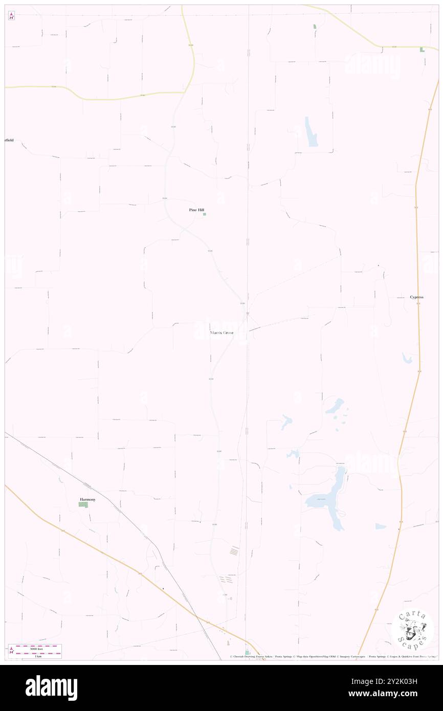 Morris Grove, Hopkins County, Stati Uniti, Stati Uniti, Texas, N 33 2' 13'', S 95 18' 51'', MAP, Cartascapes Map pubblicata nel 2024. Esplora Cartascapes, una mappa che rivela i diversi paesaggi, culture ed ecosistemi della Terra. Viaggia attraverso il tempo e lo spazio, scoprendo l'interconnessione del passato, del presente e del futuro del nostro pianeta. Foto Stock