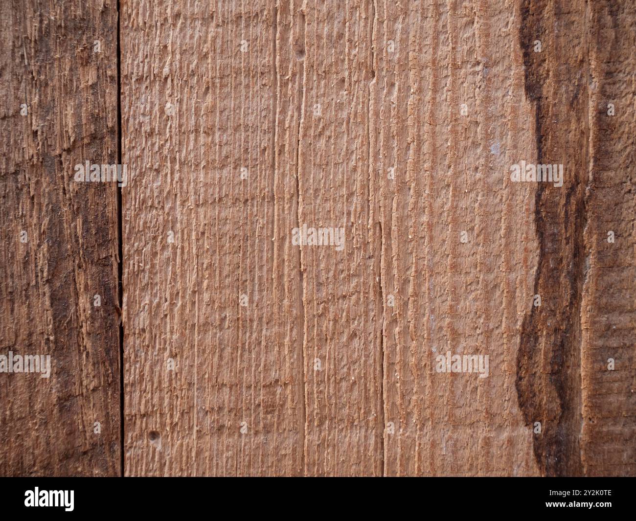 Sfondo in legno con spazio di copia, trama e grana. Foto Stock