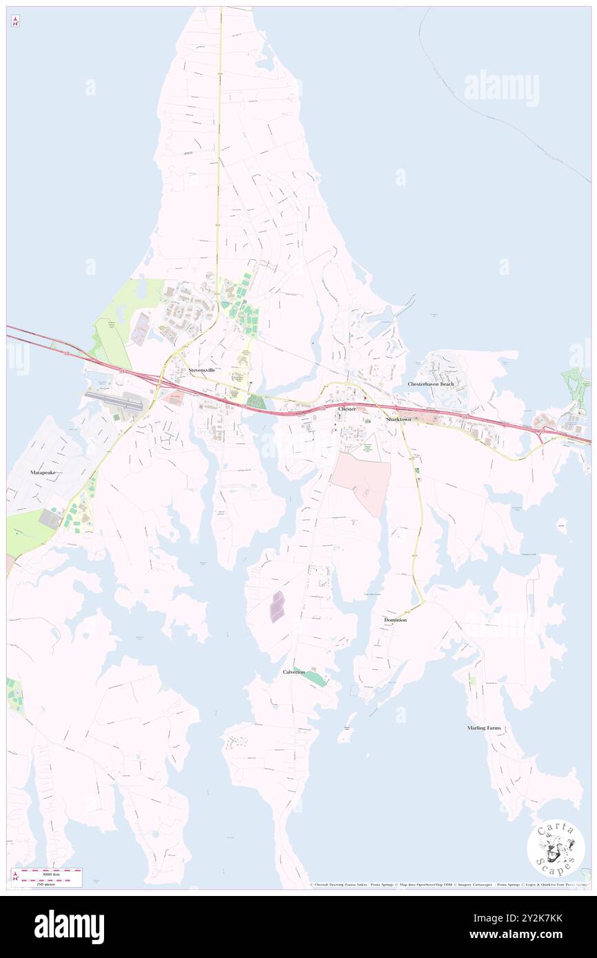 Harborview, Queen Anne's County, Stati Uniti, Maryland, N 38 58' 12''', S 76 17' 51'', MAP, Cartascapes Map pubblicata nel 2024. Esplora Cartascapes, una mappa che rivela i diversi paesaggi, culture ed ecosistemi della Terra. Viaggia attraverso il tempo e lo spazio, scoprendo l'interconnessione del passato, del presente e del futuro del nostro pianeta. Foto Stock