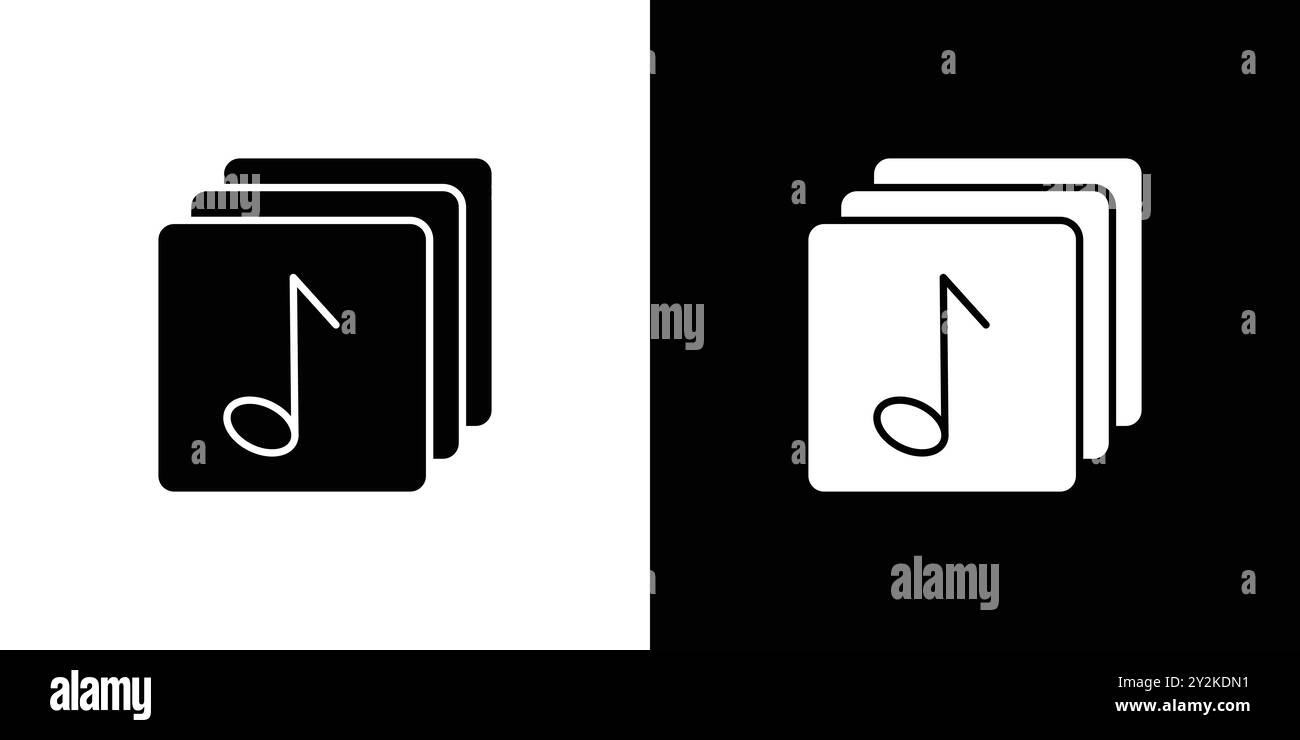 icona playlist logo lineare set raccolta in bianco e nero per il web Illustrazione Vettoriale icona playlist logo lineare set raccolta in bianco e nero per il web Illustrazione Vettoriale