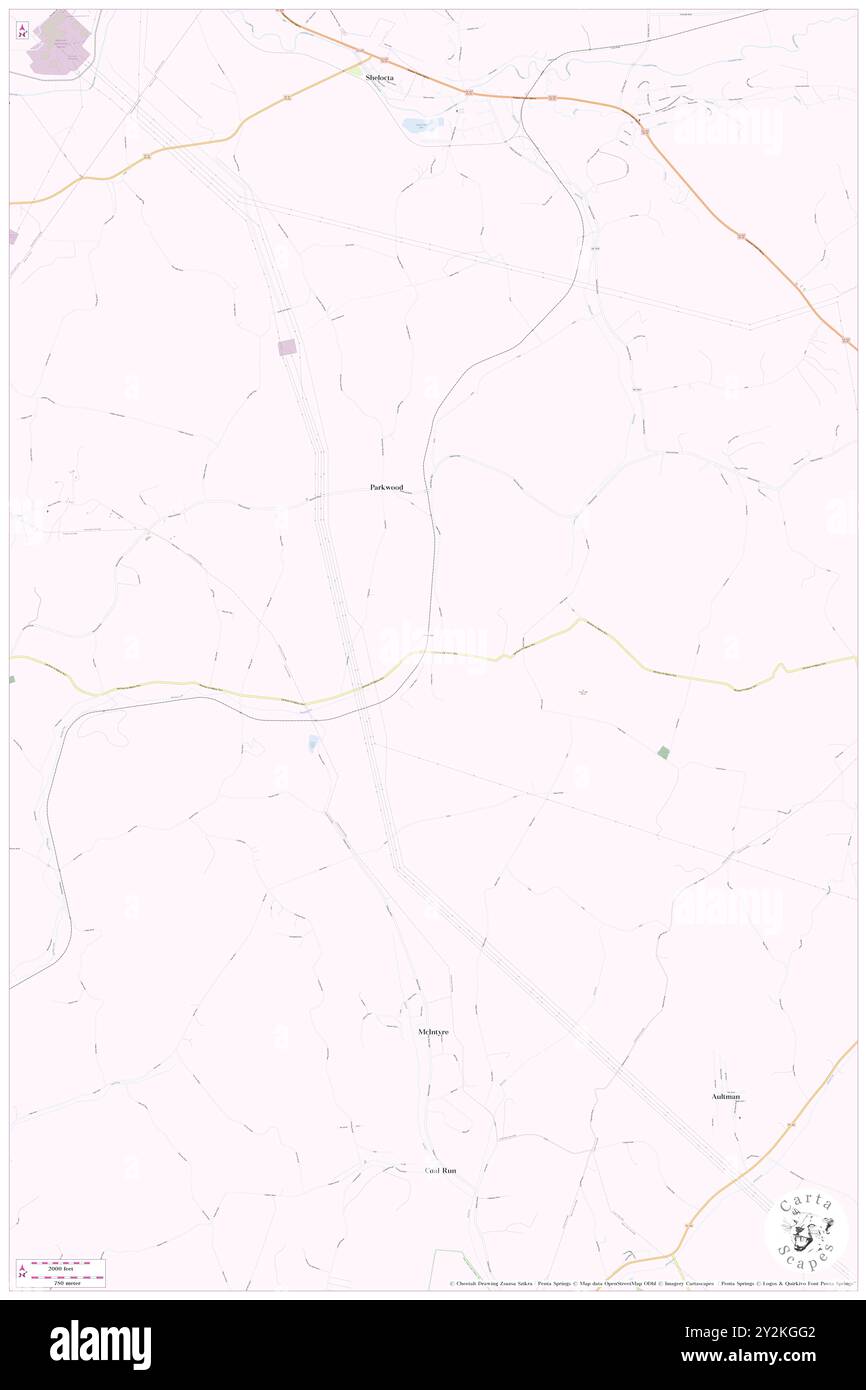 J M Junction, Indiana County, Stati Uniti, Stati Uniti, Pennsylvania, N 40 36' 15''', S 79 17' 44'', MAP, Cartascapes Map pubblicata nel 2024. Esplora Cartascapes, una mappa che rivela i diversi paesaggi, culture ed ecosistemi della Terra. Viaggia attraverso il tempo e lo spazio, scoprendo l'interconnessione del passato, del presente e del futuro del nostro pianeta. Foto Stock