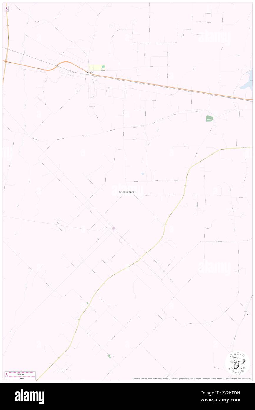 Lawrence Springs, Van Zandt County, Stati Uniti, Stati Uniti, Texas, N 32 38' 33'', S 95 47' 14'', MAP, Cartascapes Map pubblicata nel 2024. Esplora Cartascapes, una mappa che rivela i diversi paesaggi, culture ed ecosistemi della Terra. Viaggia attraverso il tempo e lo spazio, scoprendo l'interconnessione del passato, del presente e del futuro del nostro pianeta. Foto Stock