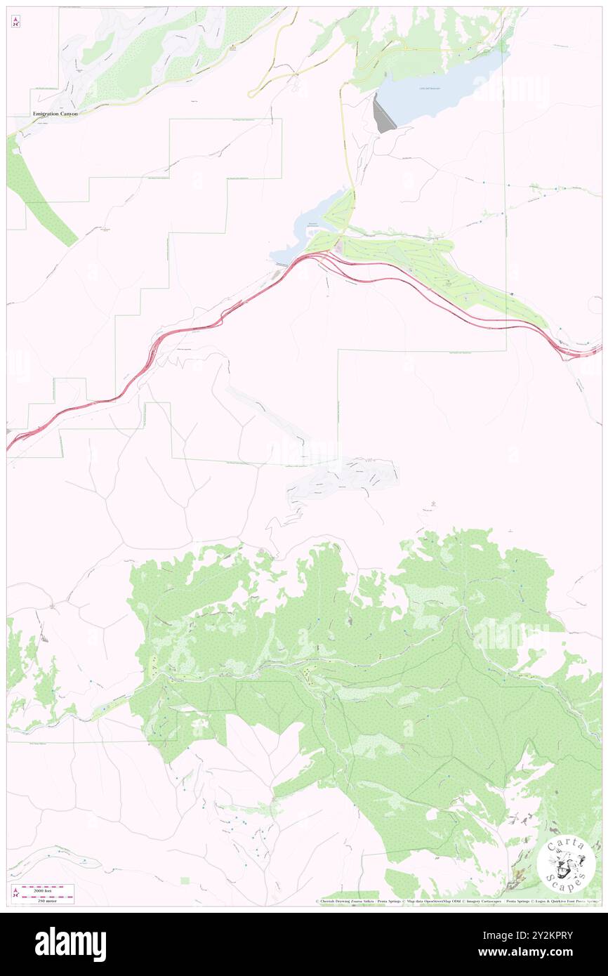 Mount Aire, Salt Lake County, Stati Uniti, Stati Uniti, Utah, N 40 43' 33'', S 111 43' 1'', MAP, Cartascapes Map pubblicata nel 2024. Esplora Cartascapes, una mappa che rivela i diversi paesaggi, culture ed ecosistemi della Terra. Viaggia attraverso il tempo e lo spazio, scoprendo l'interconnessione del passato, del presente e del futuro del nostro pianeta. Foto Stock