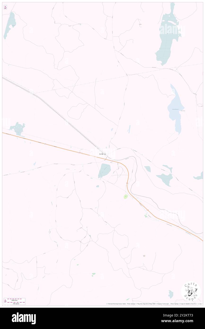 Ambrose, Contea di Modoc, Stati Uniti, Stati Uniti, California, N 41 30' 6'', S 120 58' 52''', MAP, Cartascapes Map pubblicata nel 2024. Esplora Cartascapes, una mappa che rivela i diversi paesaggi, culture ed ecosistemi della Terra. Viaggia attraverso il tempo e lo spazio, scoprendo l'interconnessione del passato, del presente e del futuro del nostro pianeta. Foto Stock