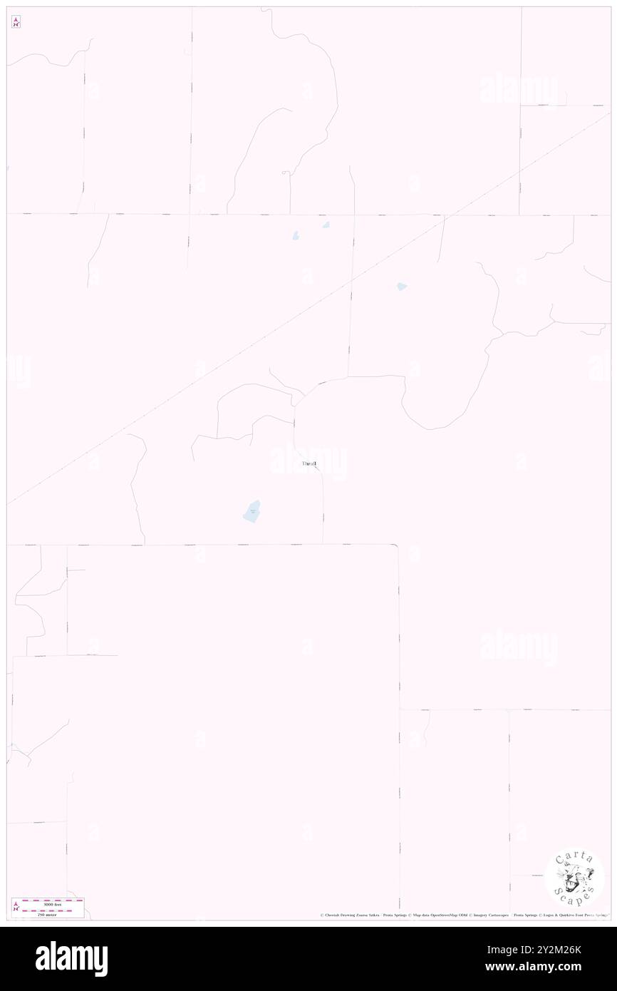 Thrall, Greenwood County, Stati Uniti, Kansas, N 38 0' 36'', S 96 19' 16'', MAP, Cartascapes Map pubblicata nel 2024. Esplora Cartascapes, una mappa che rivela i diversi paesaggi, culture ed ecosistemi della Terra. Viaggia attraverso il tempo e lo spazio, scoprendo l'interconnessione del passato, del presente e del futuro del nostro pianeta. Foto Stock