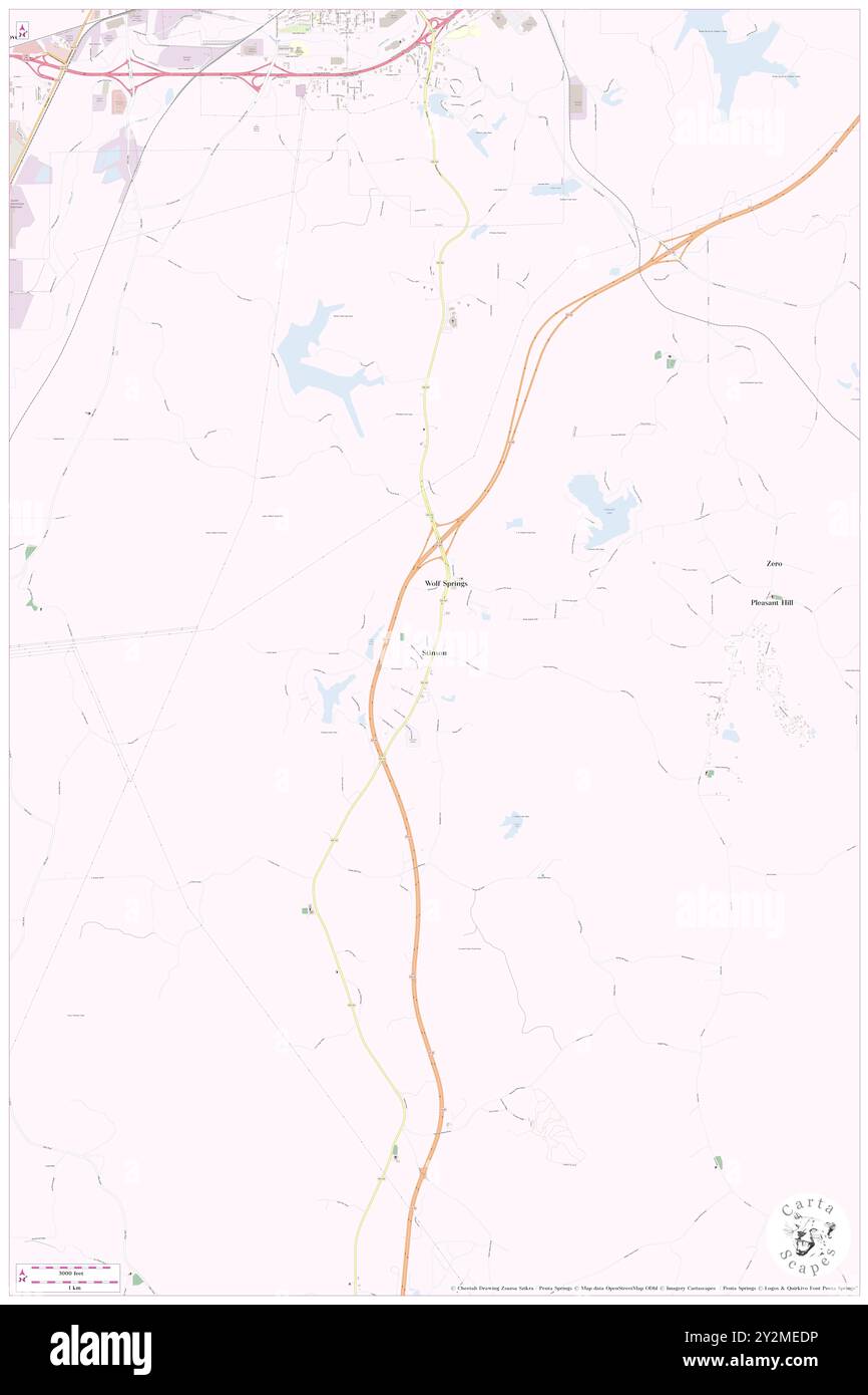 Stinson, Lauderdale County, Stati Uniti, Mississippi, N 32 17' 28'', S 88 41' 27'', MAP, Cartascapes Map pubblicata nel 2024. Esplora Cartascapes, una mappa che rivela i diversi paesaggi, culture ed ecosistemi della Terra. Viaggia attraverso il tempo e lo spazio, scoprendo l'interconnessione del passato, del presente e del futuro del nostro pianeta. Foto Stock