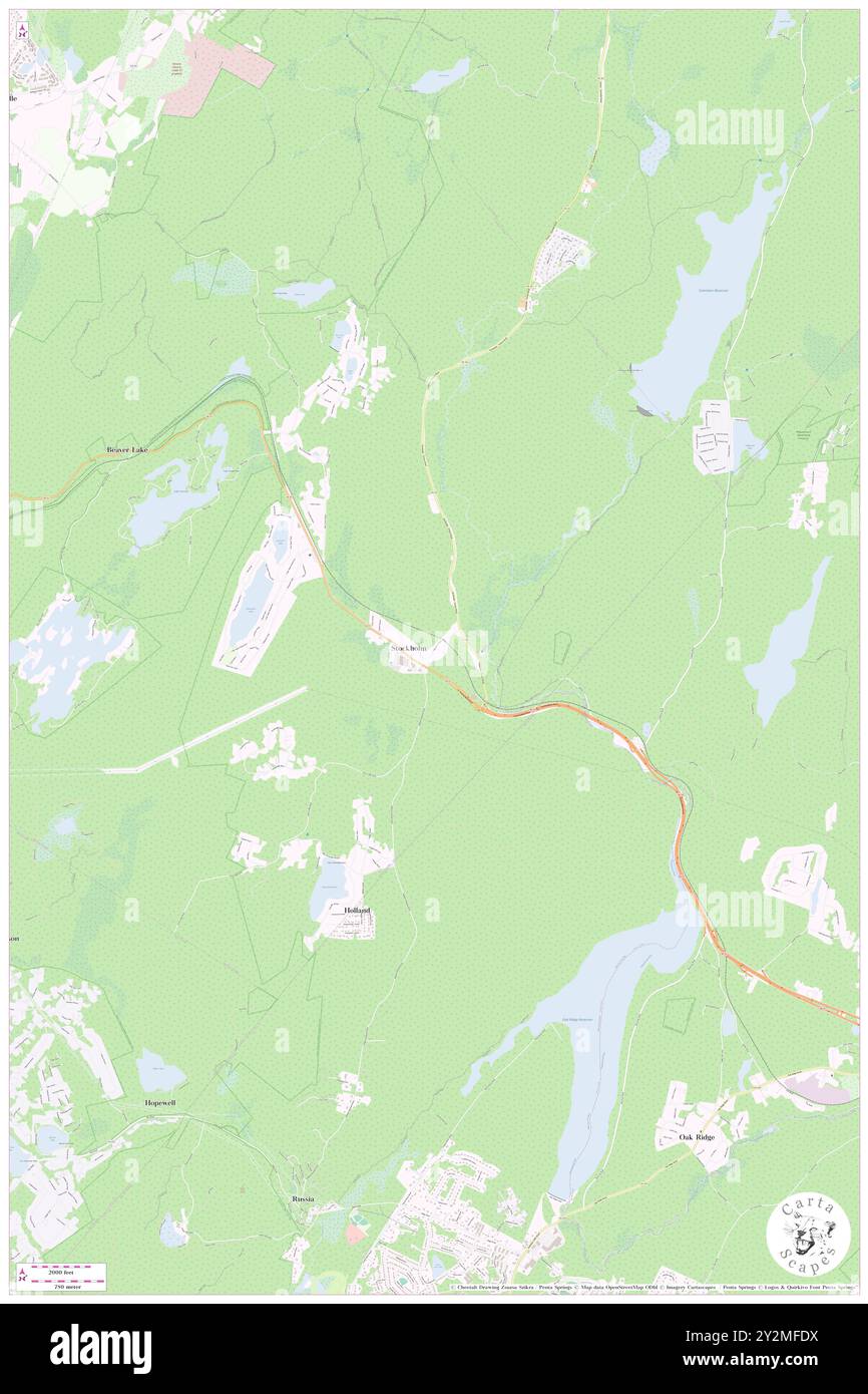 Stoccolma, Sussex County, Stati Uniti, Stati Uniti, New Jersey, N 41 5' 22'', S 74 31' 1'', MAP, Cartascapes Map pubblicata nel 2024. Esplora Cartascapes, una mappa che rivela i diversi paesaggi, culture ed ecosistemi della Terra. Viaggia attraverso il tempo e lo spazio, scoprendo l'interconnessione del passato, del presente e del futuro del nostro pianeta. Foto Stock