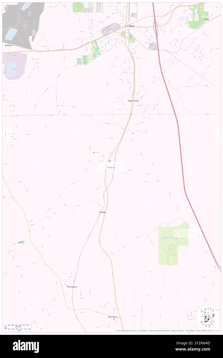 Minooka, Chilton County, Stati Uniti, Alabama, N 33 2' 55'', S 86 45' 33'', MAP, Cartascapes Map pubblicata nel 2024. Esplora Cartascapes, una mappa che rivela i diversi paesaggi, culture ed ecosistemi della Terra. Viaggia attraverso il tempo e lo spazio, scoprendo l'interconnessione del passato, del presente e del futuro del nostro pianeta. Foto Stock