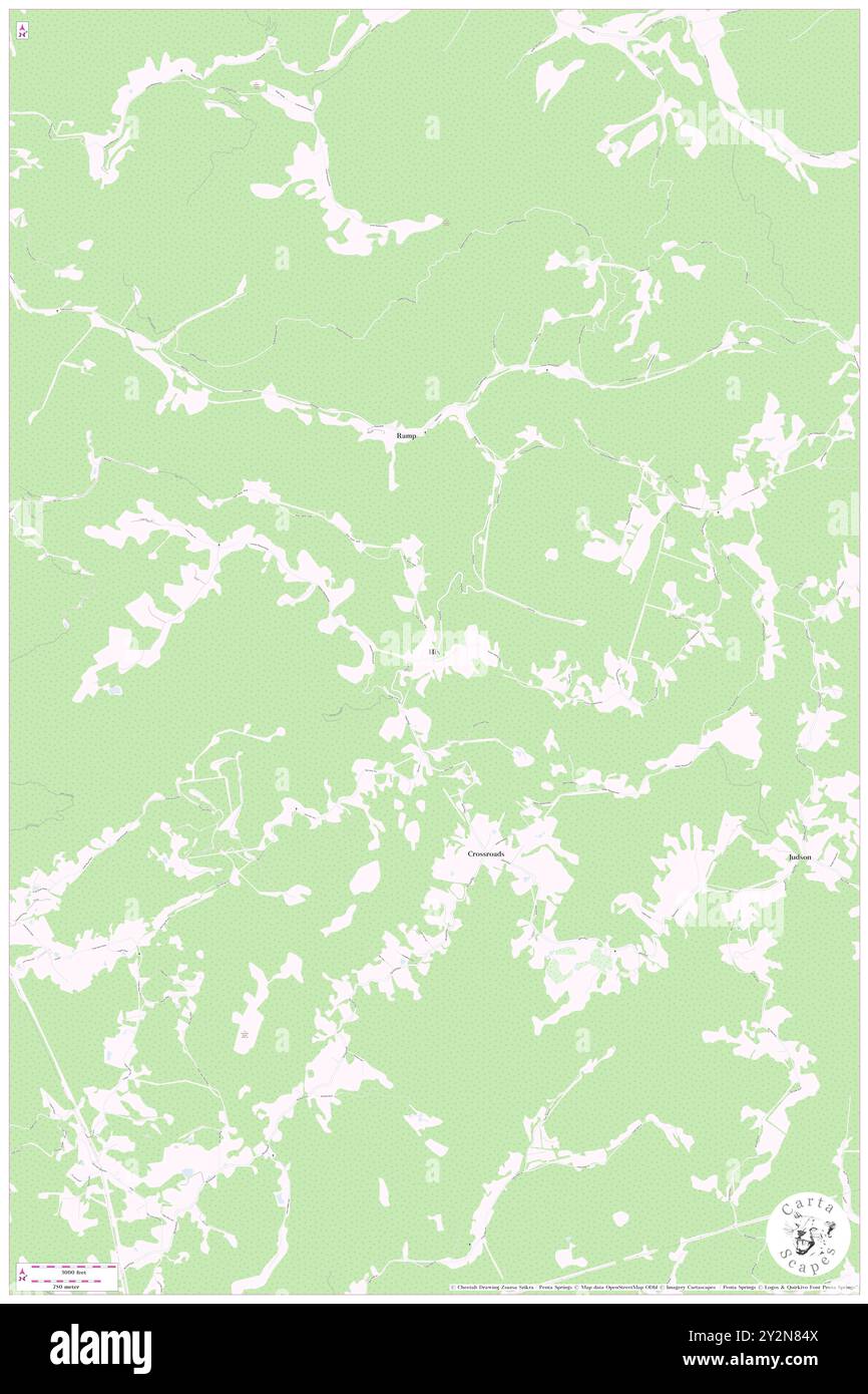 Hix, Summers County, Stati Uniti, Virginia Occidentale, N 37 43' 48'', S 80 49' 10'', MAP, Cartascapes Map pubblicata nel 2024. Esplora Cartascapes, una mappa che rivela i diversi paesaggi, culture ed ecosistemi della Terra. Viaggia attraverso il tempo e lo spazio, scoprendo l'interconnessione del passato, del presente e del futuro del nostro pianeta. Foto Stock