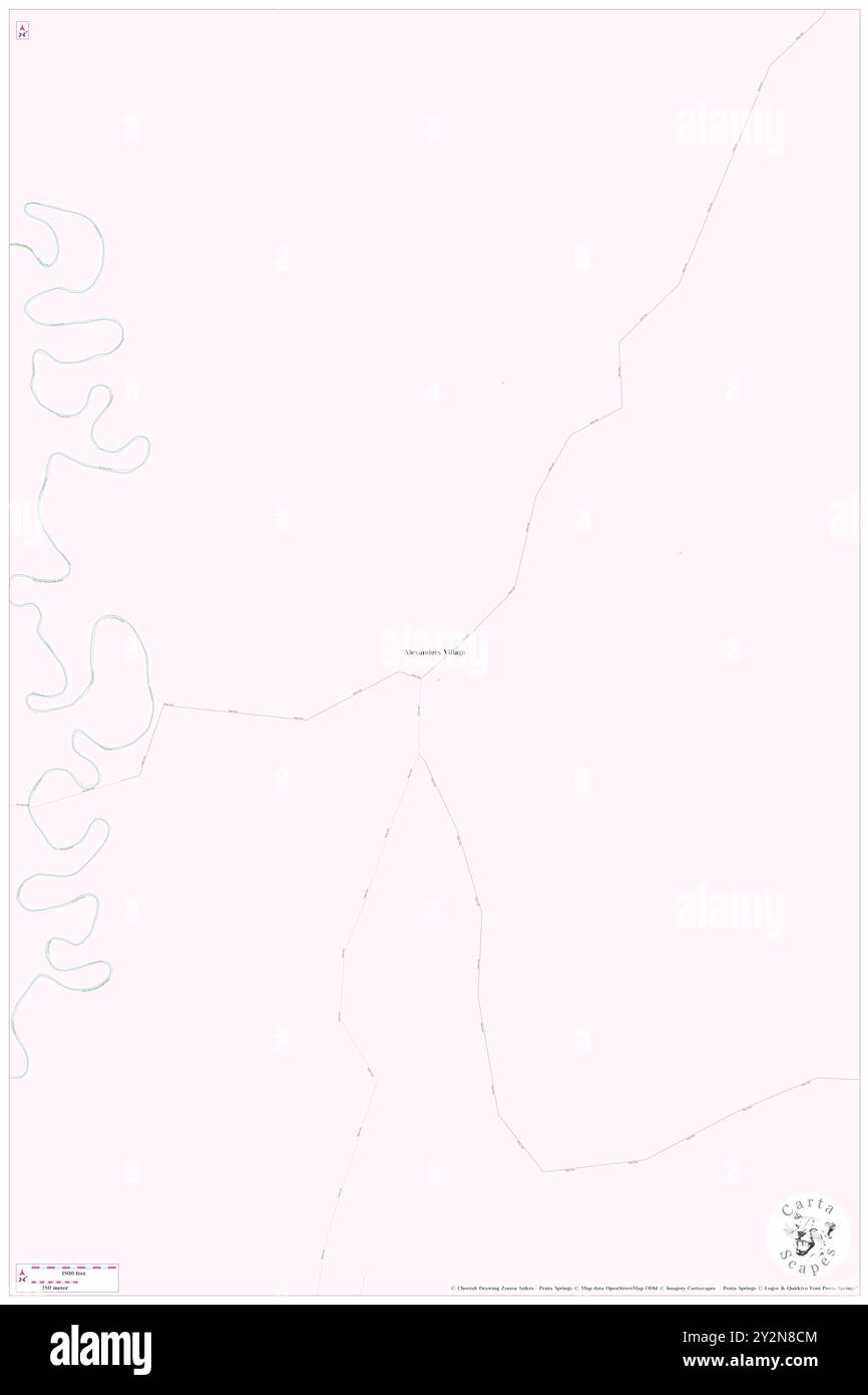 Alexanders Village, Yukon-Koyukuk Census area, Stati Uniti, Alaska, N 66 47' 17'', S 145 26' 12'', MAP, Cartascapes Map pubblicata nel 2024. Esplora Cartascapes, una mappa che rivela i diversi paesaggi, culture ed ecosistemi della Terra. Viaggia attraverso il tempo e lo spazio, scoprendo l'interconnessione del passato, del presente e del futuro del nostro pianeta. Foto Stock