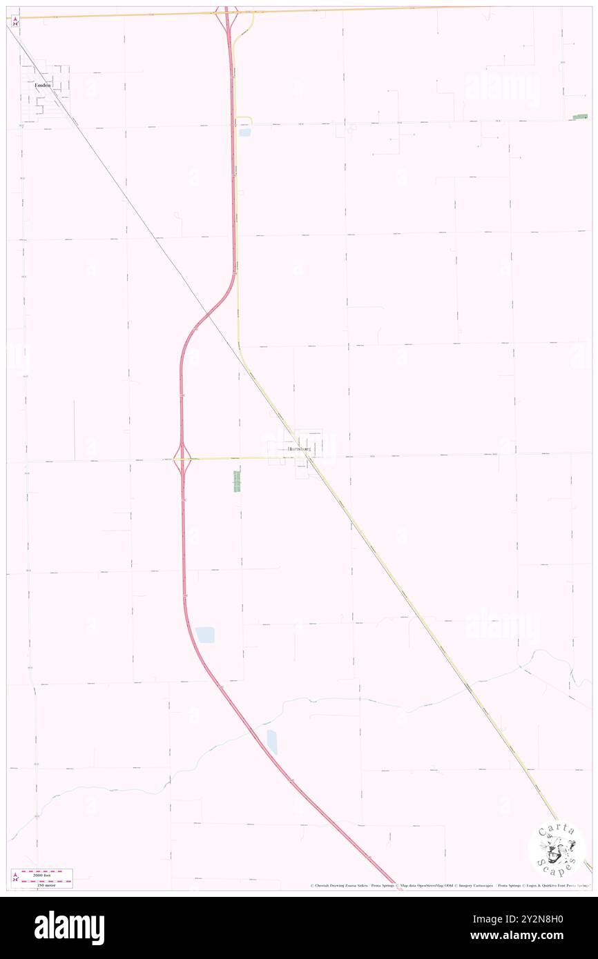 Hartsburg, Logan County, Stati Uniti, Illinois, N 40 15' 3'', S 89 26' 27'', MAP, Cartascapes Map pubblicata nel 2024. Esplora Cartascapes, una mappa che rivela i diversi paesaggi, culture ed ecosistemi della Terra. Viaggia attraverso il tempo e lo spazio, scoprendo l'interconnessione del passato, del presente e del futuro del nostro pianeta. Foto Stock