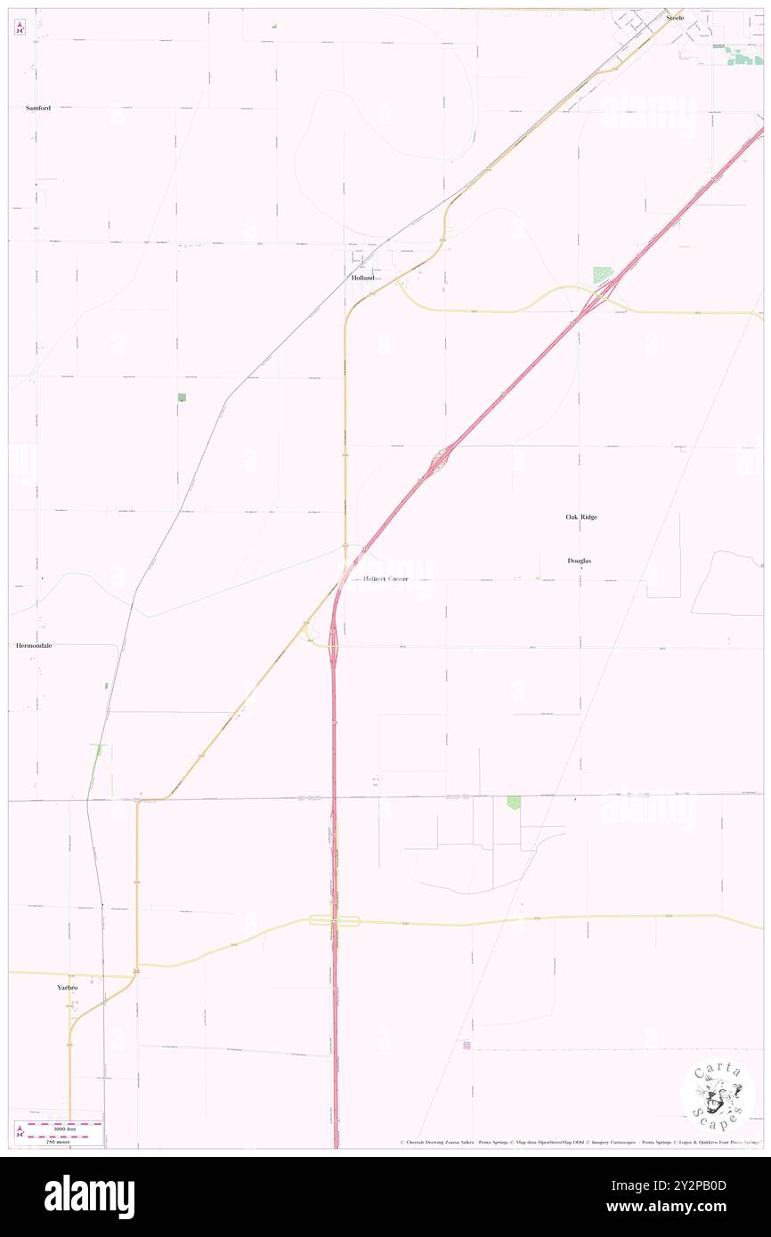 Holbert Corner, Pemiscot County, Stati Uniti, Stati Uniti, Missouri, N 36 1' 24''', S 89 52' 4'', MAP, Cartascapes Map pubblicata nel 2024. Esplora Cartascapes, una mappa che rivela i diversi paesaggi, culture ed ecosistemi della Terra. Viaggia attraverso il tempo e lo spazio, scoprendo l'interconnessione del passato, del presente e del futuro del nostro pianeta. Foto Stock