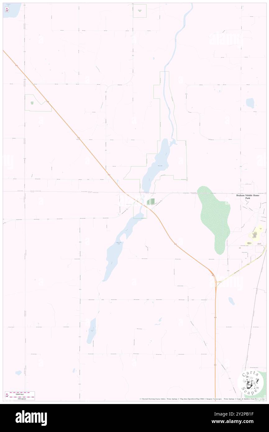 Andree, Isanti County, Stati Uniti, Stati Uniti, Minnesota, N 45 43' 41'', S 93 13' 25'', MAP, Cartascapes Map pubblicata nel 2024. Esplora Cartascapes, una mappa che rivela i diversi paesaggi, culture ed ecosistemi della Terra. Viaggia attraverso il tempo e lo spazio, scoprendo l'interconnessione del passato, del presente e del futuro del nostro pianeta. Foto Stock