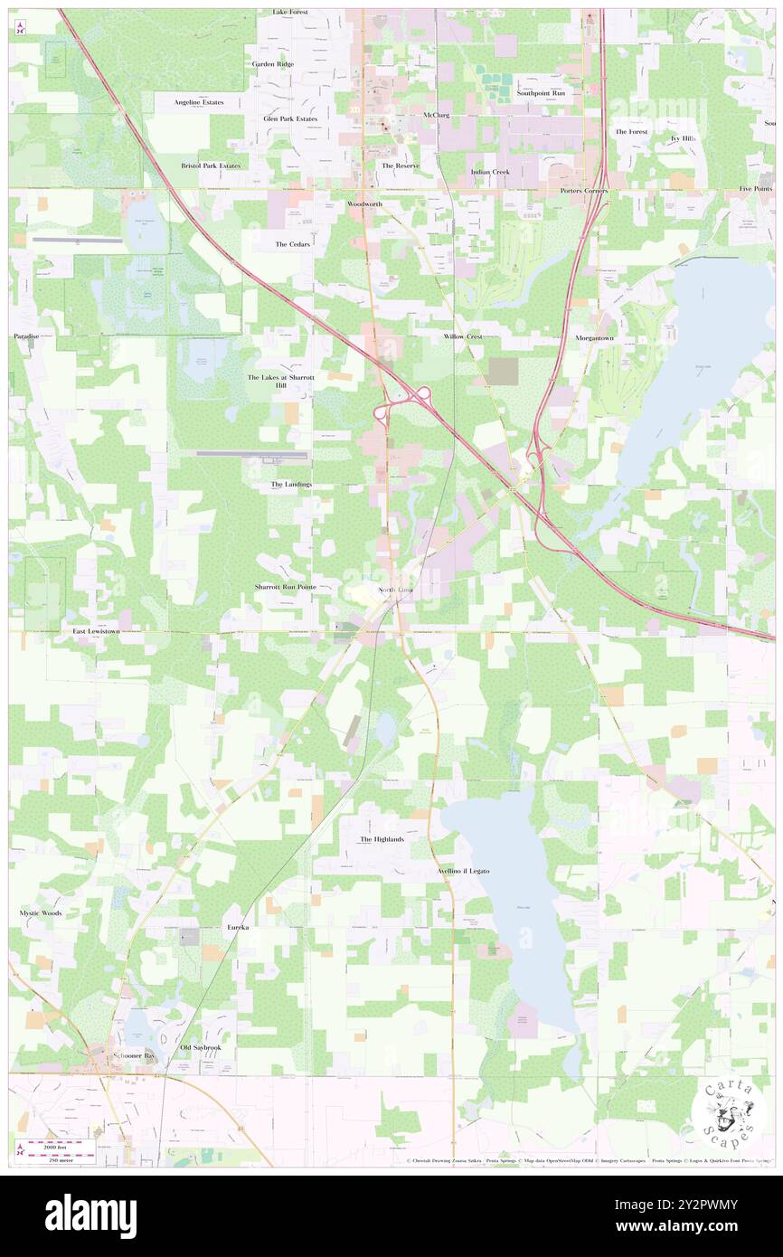 North Lima, Mahoning County, Stati Uniti, Stati Uniti, Ohio, N 40 56' 54'', S 80 39' 32'', MAP, Cartascapes Map pubblicata nel 2024. Esplora Cartascapes, una mappa che rivela i diversi paesaggi, culture ed ecosistemi della Terra. Viaggia attraverso il tempo e lo spazio, scoprendo l'interconnessione del passato, del presente e del futuro del nostro pianeta. Foto Stock