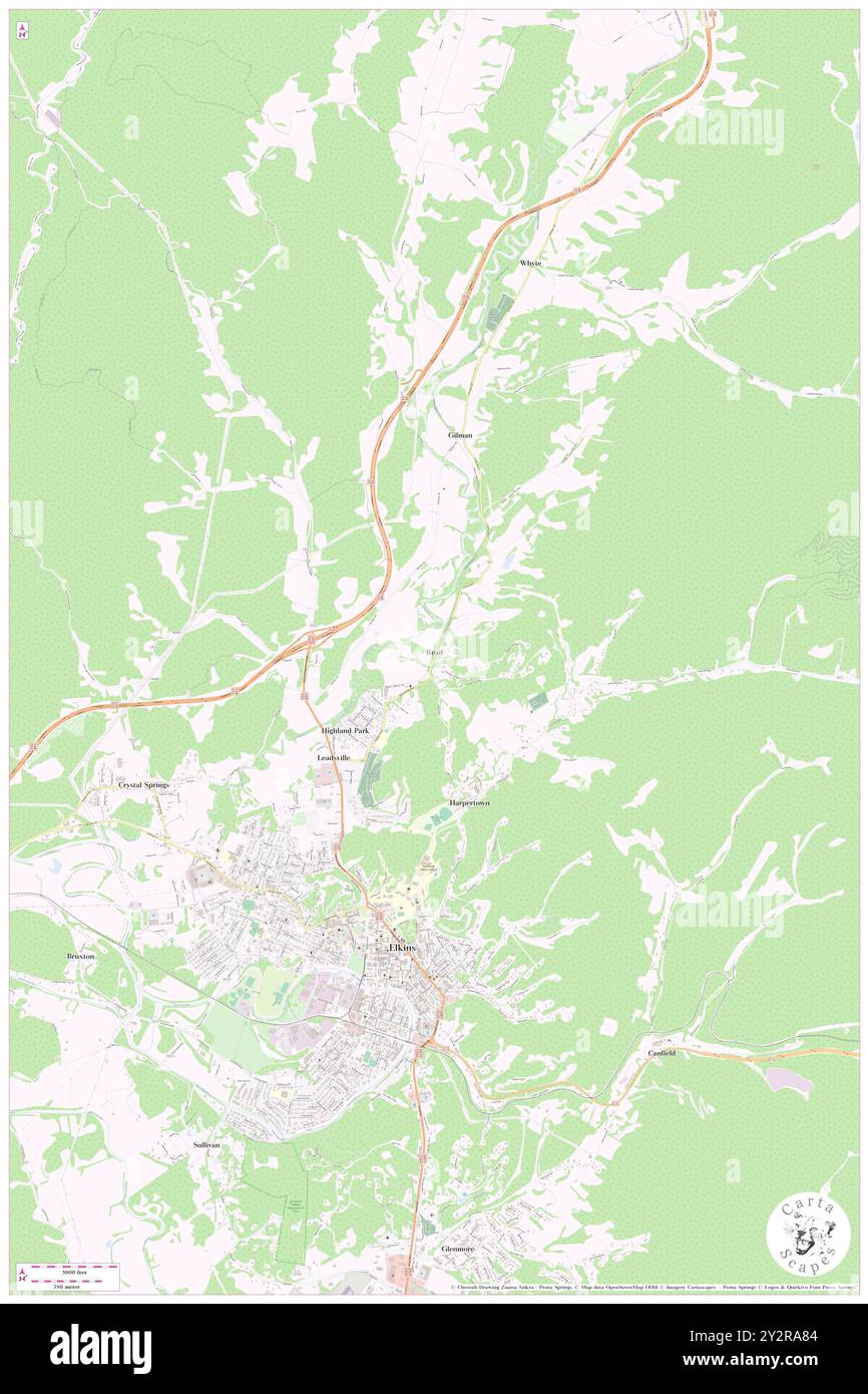 Read, Randolph County, Stati Uniti, West Virginia, N 38 57' 11'', S 79 50' 34'', MAP, Cartascapes Map pubblicata nel 2024. Esplora Cartascapes, una mappa che rivela i diversi paesaggi, culture ed ecosistemi della Terra. Viaggia attraverso il tempo e lo spazio, scoprendo l'interconnessione del passato, del presente e del futuro del nostro pianeta. Foto Stock