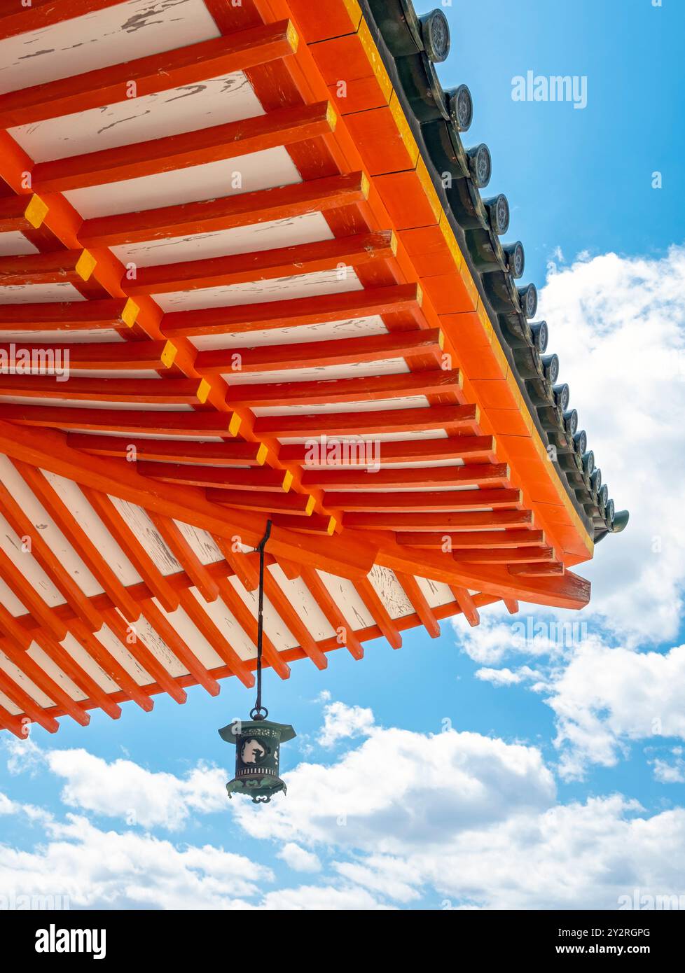 Santuario Heian-jingu, Kyoto, Giappone Foto Stock