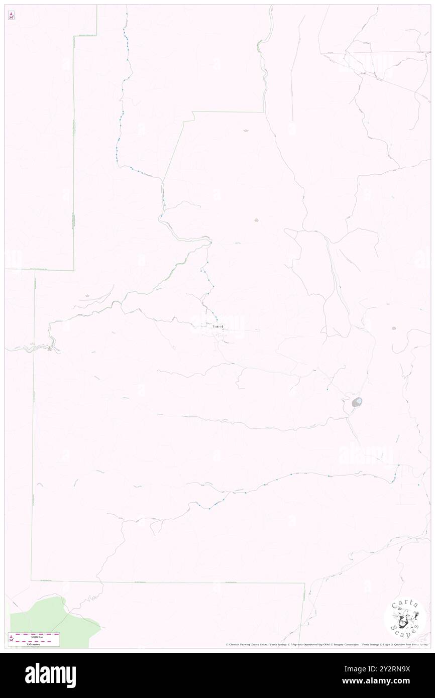 Turret, Chaffee County, Stati Uniti, Stati Uniti, Colorado, N 38 38' 24''', S 105 59' 20''', MAP, Cartascapes Map pubblicata nel 2024. Esplora Cartascapes, una mappa che rivela i diversi paesaggi, culture ed ecosistemi della Terra. Viaggia attraverso il tempo e lo spazio, scoprendo l'interconnessione del passato, del presente e del futuro del nostro pianeta. Foto Stock