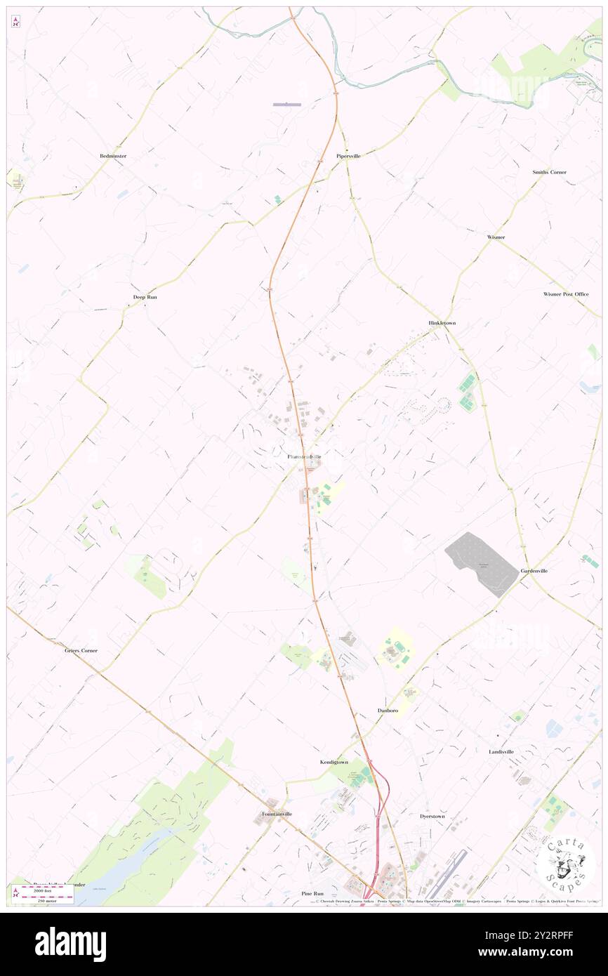 Plumsteadville, Bucks County, Stati Uniti, Pennsylvania, N 40 23' 14'', S 75 8' 47'', mappa, Cartascapes Map pubblicata nel 2024. Esplora Cartascapes, una mappa che rivela i diversi paesaggi, culture ed ecosistemi della Terra. Viaggia attraverso il tempo e lo spazio, scoprendo l'interconnessione del passato, del presente e del futuro del nostro pianeta. Foto Stock