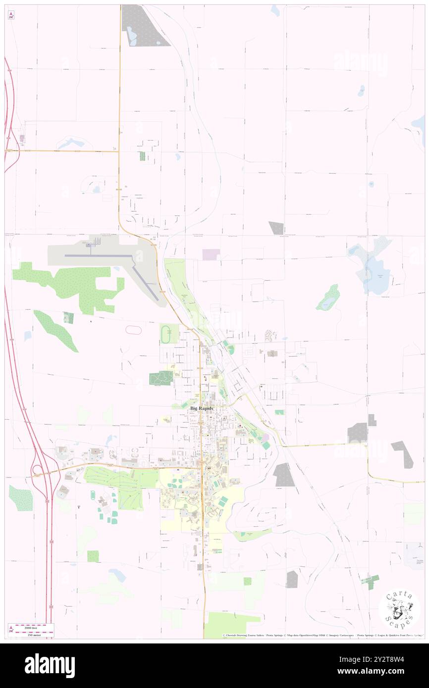 College Park Mobile Village, Mecosta County, Stati Uniti, Michigan, N 43 42' 47'', S 85 28' 50'', MAP, Cartascapes Map pubblicata nel 2024. Esplora Cartascapes, una mappa che rivela i diversi paesaggi, culture ed ecosistemi della Terra. Viaggia attraverso il tempo e lo spazio, scoprendo l'interconnessione del passato, del presente e del futuro del nostro pianeta. Foto Stock