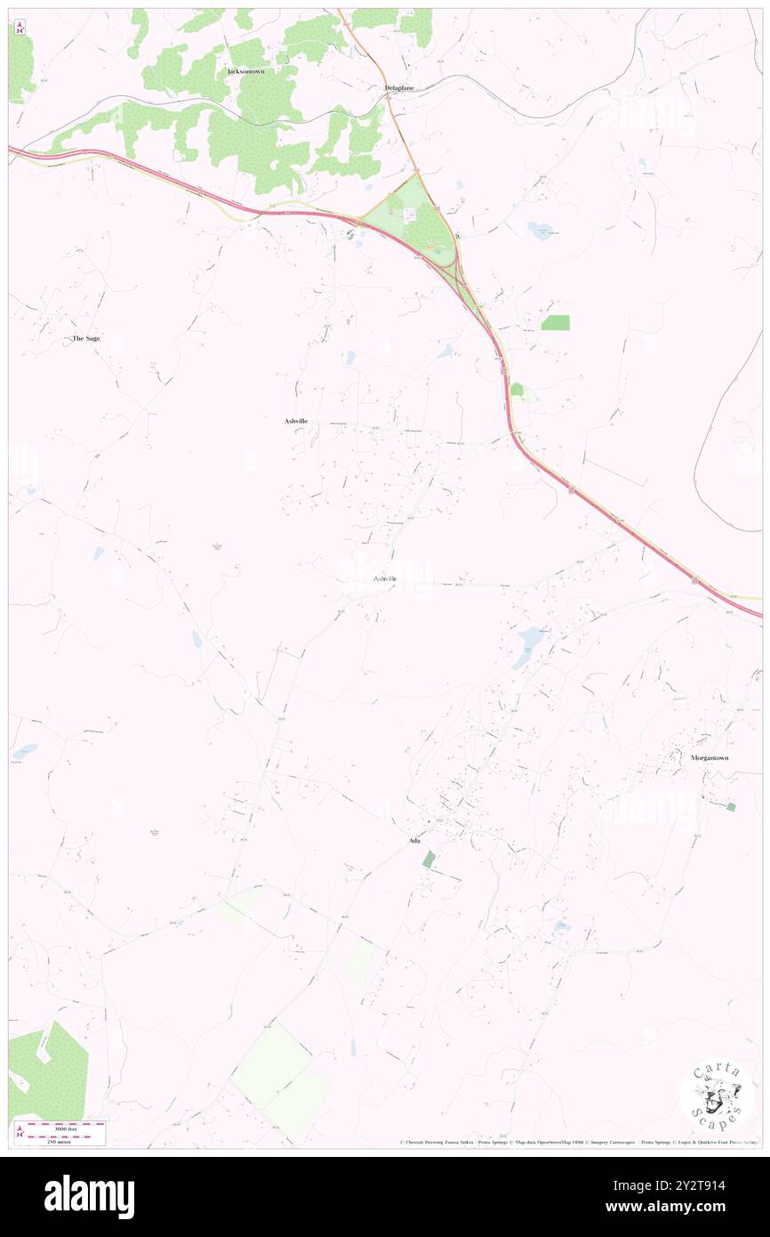 Ashville, Fauquier County, Stati Uniti, Stati Uniti, Virginia, N 38 51' 51'', S 77 55' 19'', MAP, Cartascapes Map pubblicata nel 2024. Esplora Cartascapes, una mappa che rivela i diversi paesaggi, culture ed ecosistemi della Terra. Viaggia attraverso il tempo e lo spazio, scoprendo l'interconnessione del passato, del presente e del futuro del nostro pianeta. Foto Stock