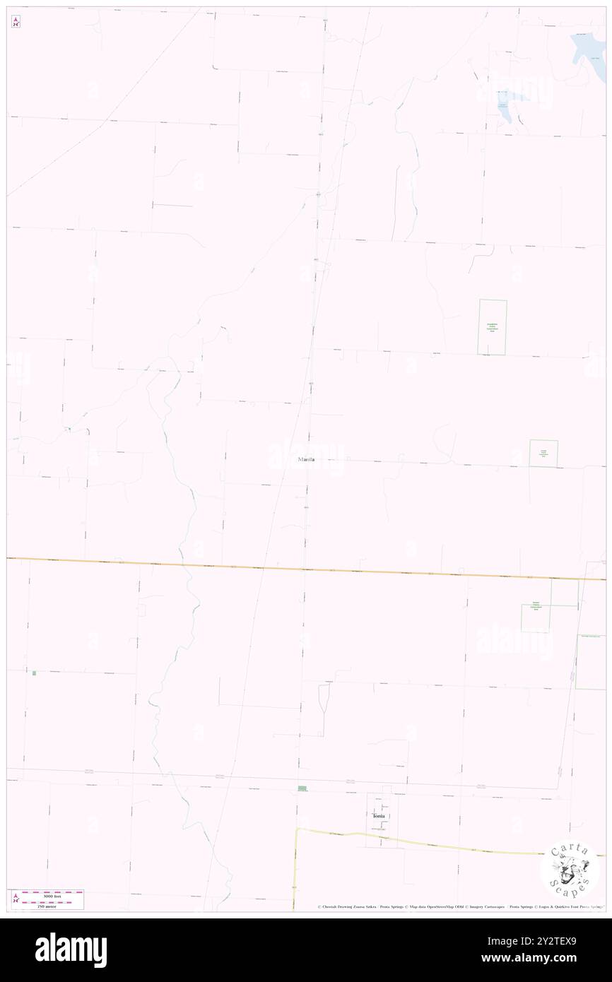 Manila, Pettis County, Stati Uniti, Stati Uniti, Missouri, N 38 33' 4'', S 93 20' 10'', MAP, Cartascapes Map pubblicata nel 2024. Esplora Cartascapes, una mappa che rivela i diversi paesaggi, culture ed ecosistemi della Terra. Viaggia attraverso il tempo e lo spazio, scoprendo l'interconnessione del passato, del presente e del futuro del nostro pianeta. Foto Stock