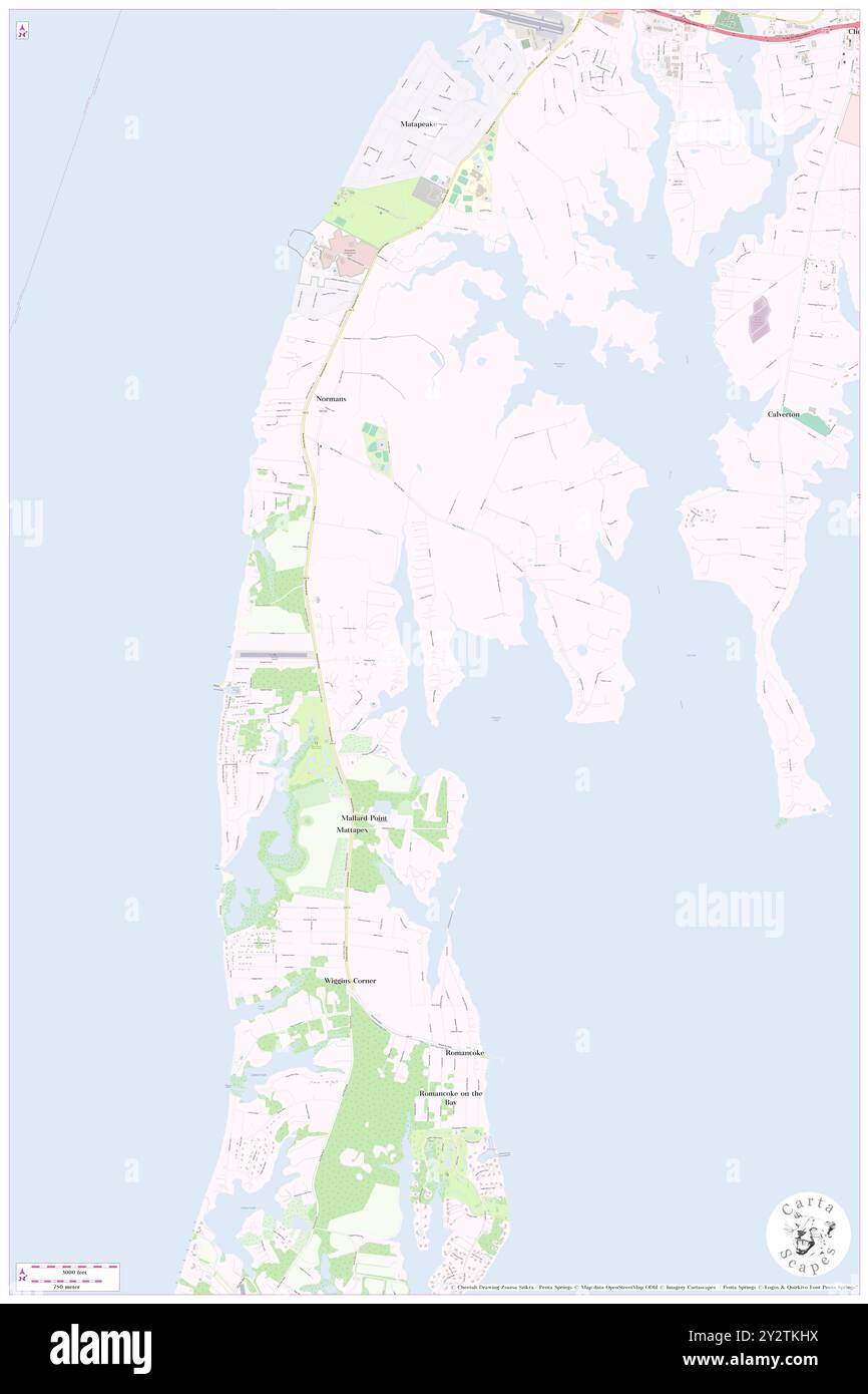 Shipping Creek, Queen Anne's County, Stati Uniti, Stati Uniti, Maryland, N 38 55' 5'', S 76 20' 23'', MAP, Cartascapes Map pubblicata nel 2024. Esplora Cartascapes, una mappa che rivela i diversi paesaggi, culture ed ecosistemi della Terra. Viaggia attraverso il tempo e lo spazio, scoprendo l'interconnessione del passato, del presente e del futuro del nostro pianeta. Foto Stock