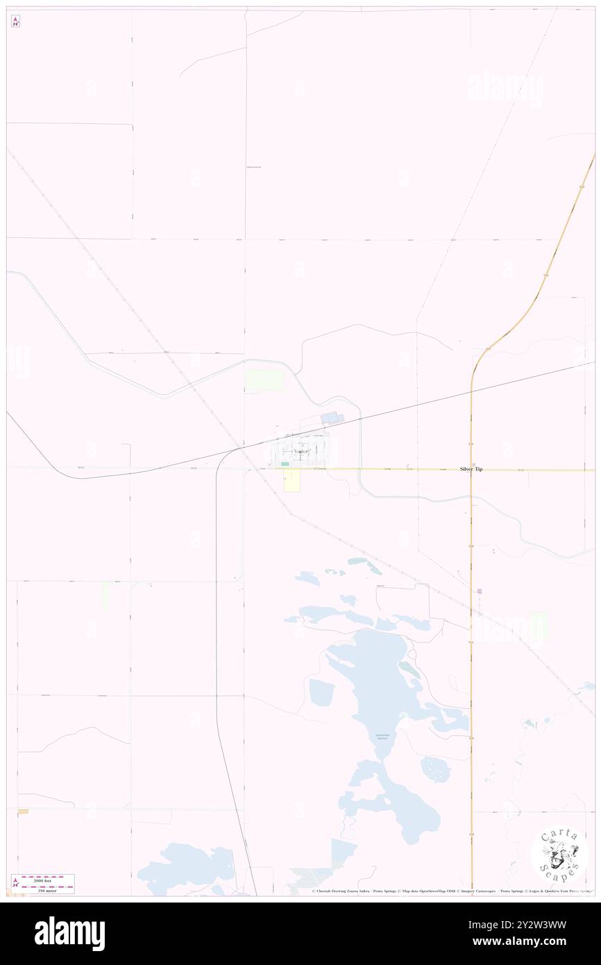 Yoder, Goshen County, Stati Uniti, Wyoming, N 41 55' 0'', S 104 17' 44'', MAP, Cartascapes Map pubblicata nel 2024. Esplora Cartascapes, una mappa che rivela i diversi paesaggi, culture ed ecosistemi della Terra. Viaggia attraverso il tempo e lo spazio, scoprendo l'interconnessione del passato, del presente e del futuro del nostro pianeta. Foto Stock