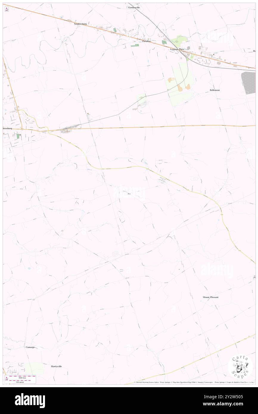 IVA, Lancaster County, Stati Uniti, Stati Uniti, Pennsylvania, N 39 57' 47'', S 76 8' 7'', MAP, Cartascapes Map pubblicata nel 2024. Esplora Cartascapes, una mappa che rivela i diversi paesaggi, culture ed ecosistemi della Terra. Viaggia attraverso il tempo e lo spazio, scoprendo l'interconnessione del passato, del presente e del futuro del nostro pianeta. Foto Stock