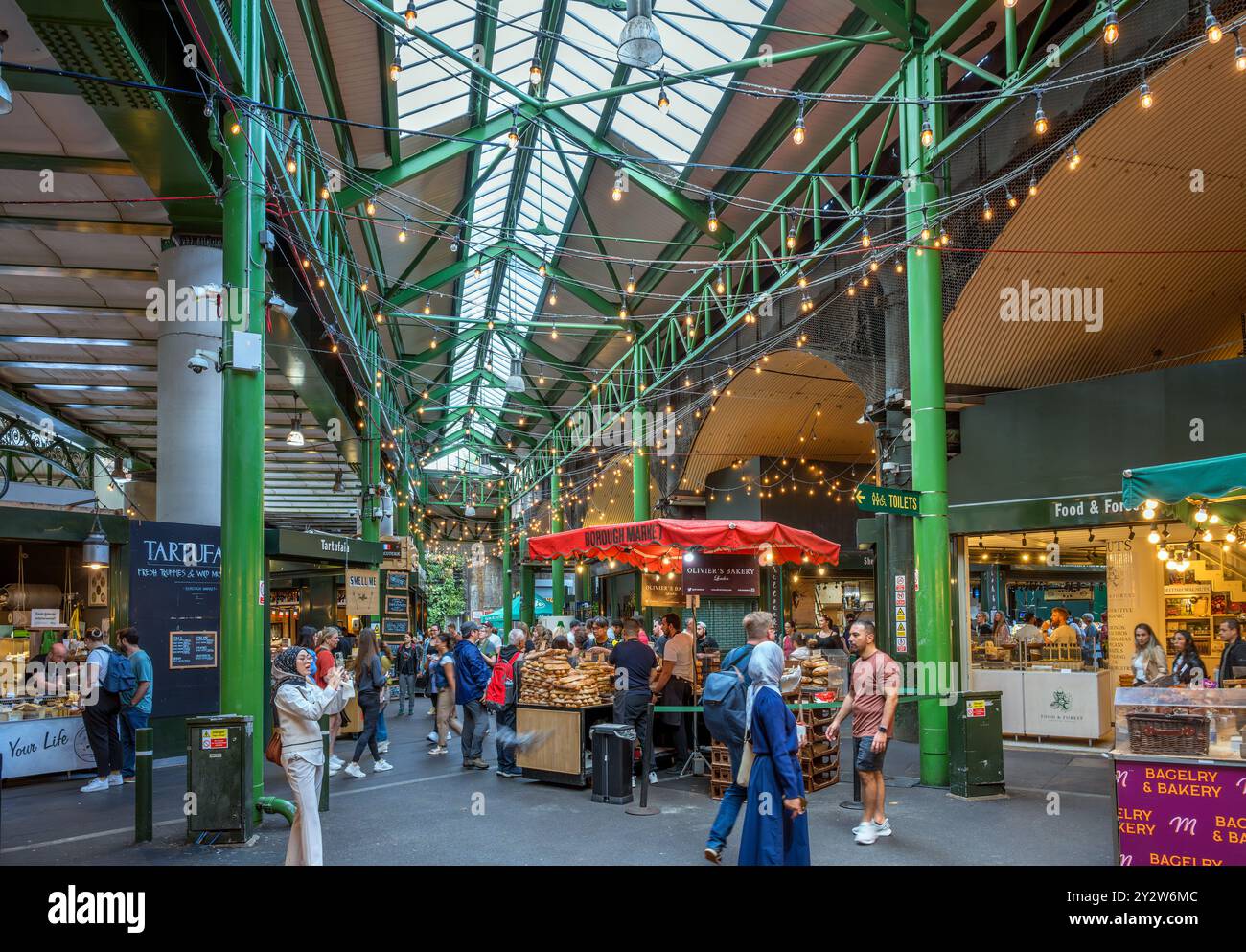 Borough Market, London, England, Regno Unito Foto Stock