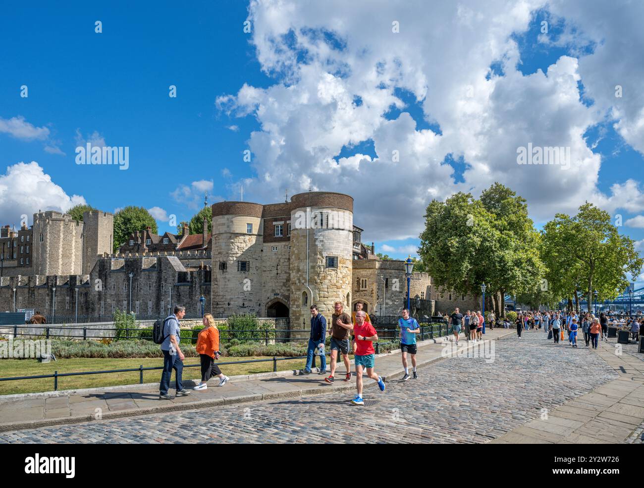 La Torre di Londra, London, England, Regno Unito Foto Stock