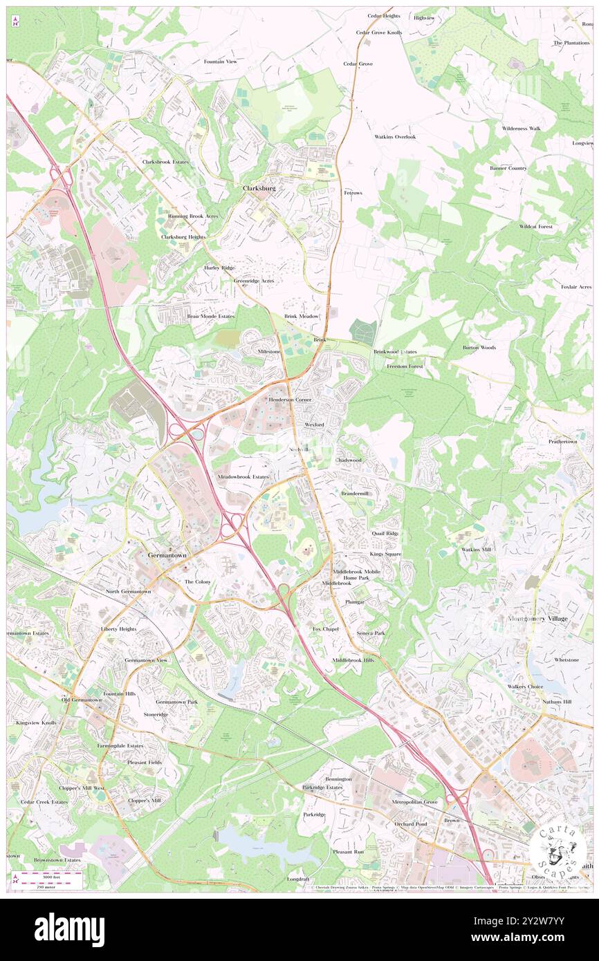 Neelsville, Montgomery County, Stati Uniti, Maryland, N 39 11' 43'', S 77 14' 37'', MAP, Cartascapes Map pubblicata nel 2024. Esplora Cartascapes, una mappa che rivela i diversi paesaggi, culture ed ecosistemi della Terra. Viaggia attraverso il tempo e lo spazio, scoprendo l'interconnessione del passato, del presente e del futuro del nostro pianeta. Foto Stock