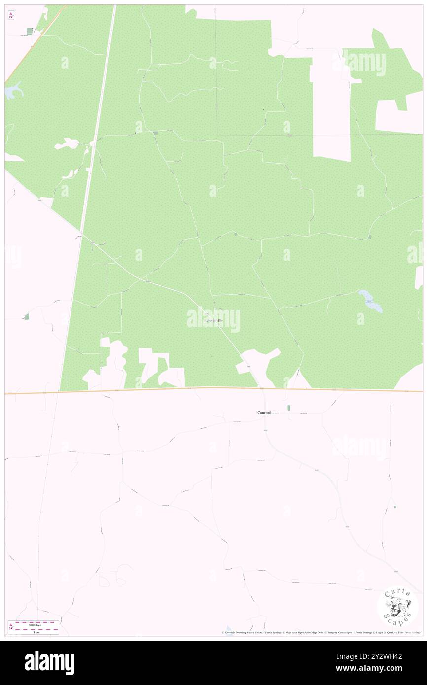 Lawsonville, Rusk County, Stati Uniti, Texas, N 31 56' 7'', S 94 36' 2'', MAP, Cartascapes Map pubblicata nel 2024. Esplora Cartascapes, una mappa che rivela i diversi paesaggi, culture ed ecosistemi della Terra. Viaggia attraverso il tempo e lo spazio, scoprendo l'interconnessione del passato, del presente e del futuro del nostro pianeta. Foto Stock