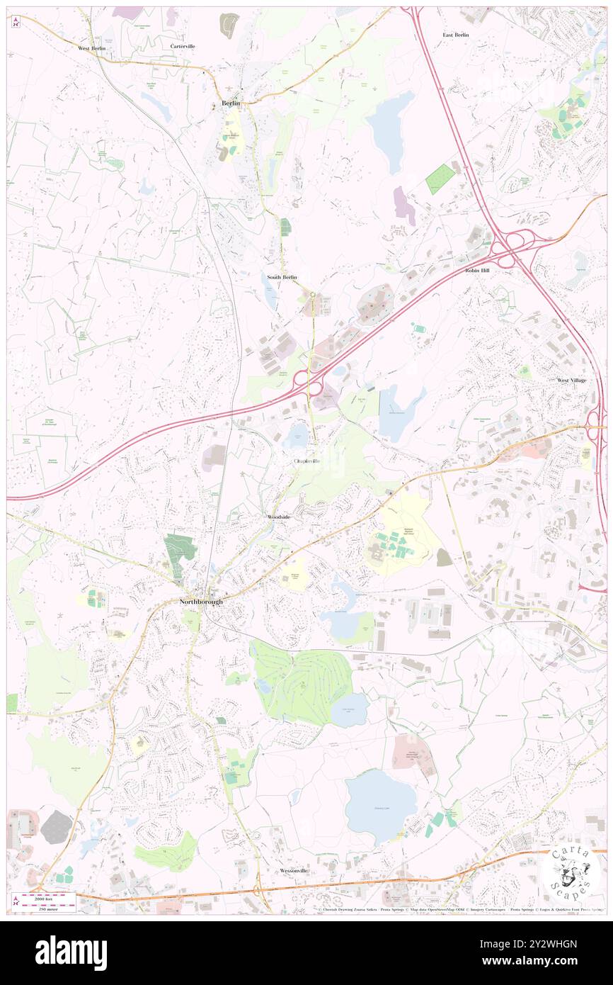 Chapinville, Worcester County, Stati Uniti, Massachusetts, N 42 20' 13'', S 71 37' 28'', MAP, Cartascapes Map pubblicata nel 2024. Esplora Cartascapes, una mappa che rivela i diversi paesaggi, culture ed ecosistemi della Terra. Viaggia attraverso il tempo e lo spazio, scoprendo l'interconnessione del passato, del presente e del futuro del nostro pianeta. Foto Stock