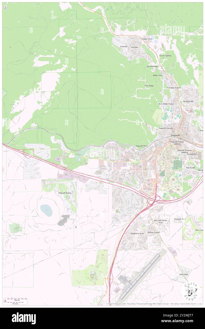 Hidden Hollow Mobile Home Park, Coconino County, Stati Uniti, Arizona, N 35 11' 27'', S 111 41' 18'', MAP, Cartascapes Map pubblicata nel 2024. Esplora Cartascapes, una mappa che rivela i diversi paesaggi, culture ed ecosistemi della Terra. Viaggia attraverso il tempo e lo spazio, scoprendo l'interconnessione del passato, del presente e del futuro del nostro pianeta. Foto Stock