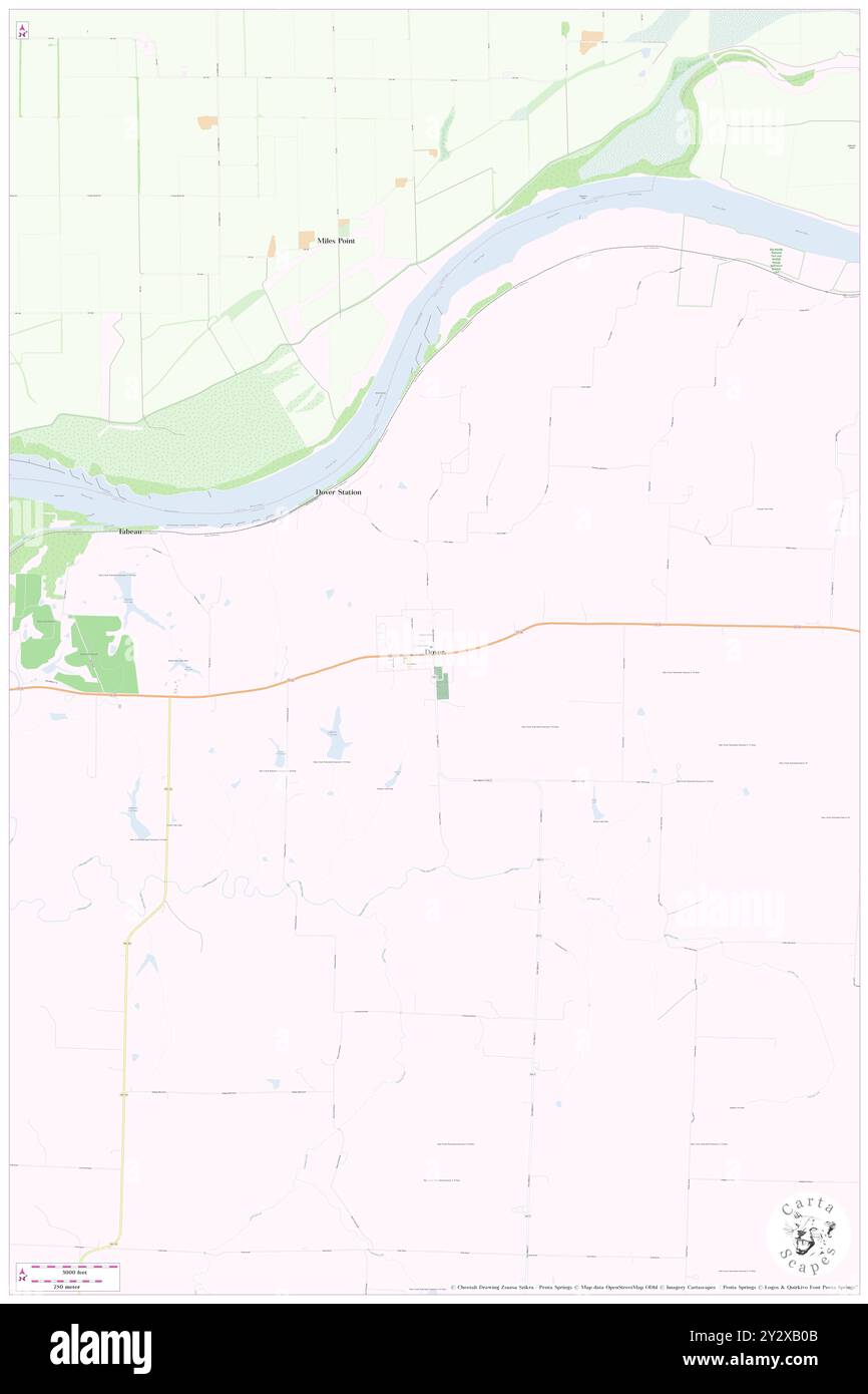 Dover, contea di Lafayette, Stati Uniti, Missouri, N 39 11' 36'', S 93 41' 15'', MAP, Cartascapes Map pubblicata nel 2024. Esplora Cartascapes, una mappa che rivela i diversi paesaggi, culture ed ecosistemi della Terra. Viaggia attraverso il tempo e lo spazio, scoprendo l'interconnessione del passato, del presente e del futuro del nostro pianeta. Foto Stock