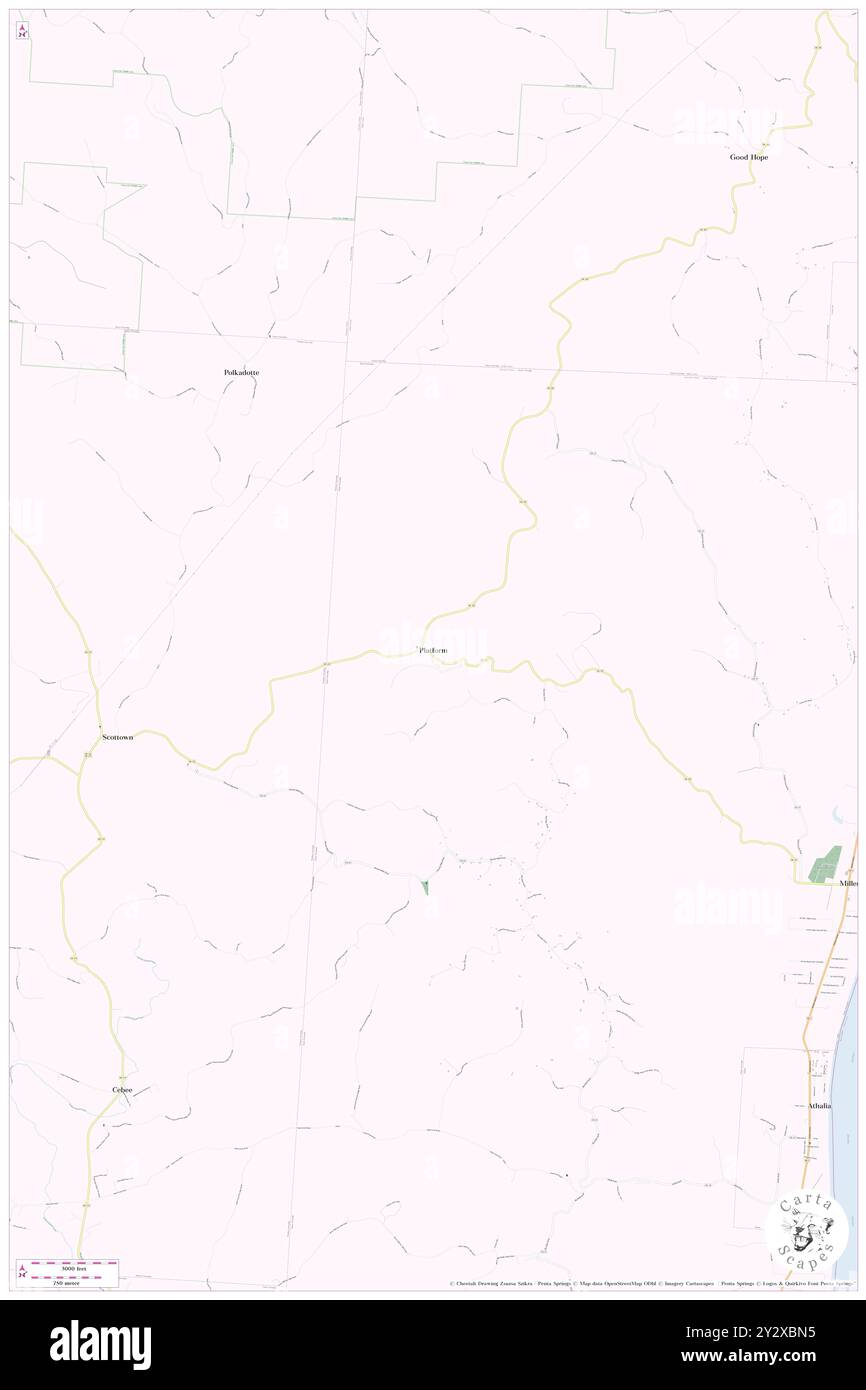 Platform, Lawrence County, Stati Uniti, Stati Uniti, Ohio, N 38 33' 30'', S 82 21' 4'', mappa, Cartascapes Map pubblicata nel 2024. Esplora Cartascapes, una mappa che rivela i diversi paesaggi, culture ed ecosistemi della Terra. Viaggia attraverso il tempo e lo spazio, scoprendo l'interconnessione del passato, del presente e del futuro del nostro pianeta. Foto Stock