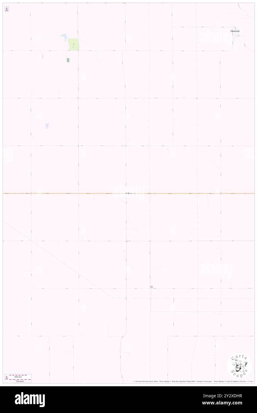 Rohrs, Nemaha County, Stati Uniti, Nebraska, N 40 23' 34'', S 95 55' 57'', MAP, Cartascapes Map pubblicata nel 2024. Esplora Cartascapes, una mappa che rivela i diversi paesaggi, culture ed ecosistemi della Terra. Viaggia attraverso il tempo e lo spazio, scoprendo l'interconnessione del passato, del presente e del futuro del nostro pianeta. Foto Stock