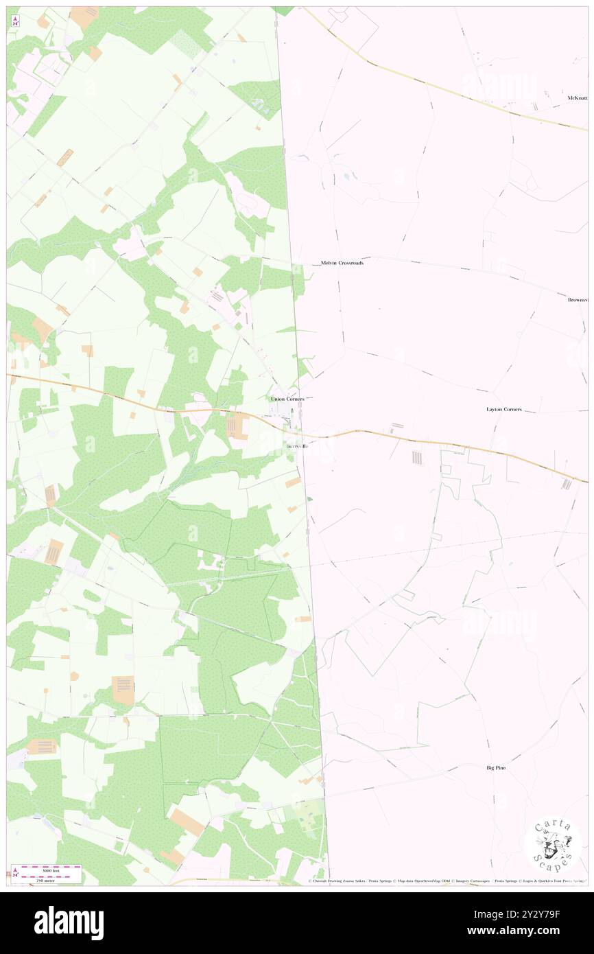 Burrsville, Caroline County, Stati Uniti, Maryland, N 38 53' 38'', S 75 43' 43'', MAP, Cartascapes Map pubblicata nel 2024. Esplora Cartascapes, una mappa che rivela i diversi paesaggi, culture ed ecosistemi della Terra. Viaggia attraverso il tempo e lo spazio, scoprendo l'interconnessione del passato, del presente e del futuro del nostro pianeta. Foto Stock