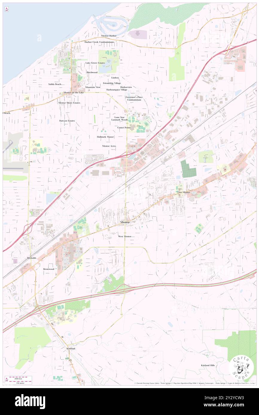 Hart Place, Lake County, Stati Uniti, Stati Uniti, Ohio, N 41 40' 29'', S 81 20' 17'', MAP, Cartascapes Map pubblicata nel 2024. Esplora Cartascapes, una mappa che rivela i diversi paesaggi, culture ed ecosistemi della Terra. Viaggia attraverso il tempo e lo spazio, scoprendo l'interconnessione del passato, del presente e del futuro del nostro pianeta. Foto Stock