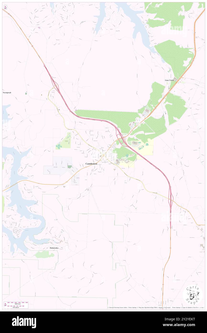 Camdenton, Camden County, Stati Uniti, Stati Uniti, Missouri, N 38 0' 29'', S 92 44' 40'', MAP, Cartascapes Map pubblicata nel 2024. Esplora Cartascapes, una mappa che rivela i diversi paesaggi, culture ed ecosistemi della Terra. Viaggia attraverso il tempo e lo spazio, scoprendo l'interconnessione del passato, del presente e del futuro del nostro pianeta. Foto Stock