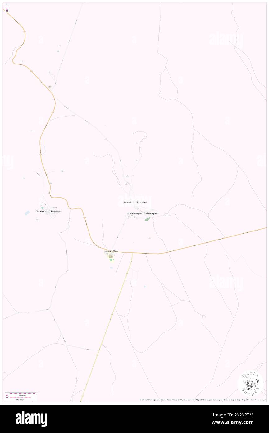 Sipaulovi, Navajo County, Stati Uniti, Arizona, N 35 48' 30'', S 110 29' 46'', MAP, Cartascapes Map pubblicata nel 2024. Esplora Cartascapes, una mappa che rivela i diversi paesaggi, culture ed ecosistemi della Terra. Viaggia attraverso il tempo e lo spazio, scoprendo l'interconnessione del passato, del presente e del futuro del nostro pianeta. Foto Stock