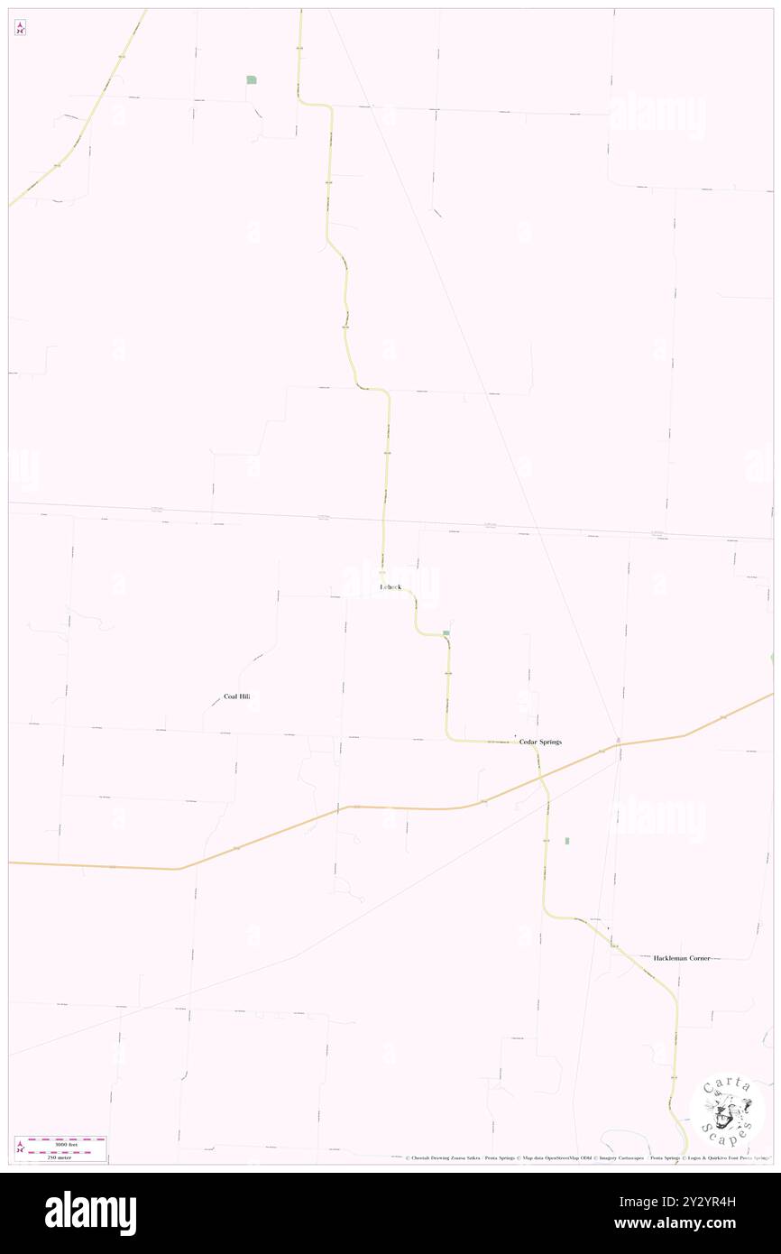 Lebeck, Cedar County, Stati Uniti, Stati Uniti, Missouri, N 37 53' 23'', S 93 54' 47'', mappa, Cartascapes Map pubblicata nel 2024. Esplora Cartascapes, una mappa che rivela i diversi paesaggi, culture ed ecosistemi della Terra. Viaggia attraverso il tempo e lo spazio, scoprendo l'interconnessione del passato, del presente e del futuro del nostro pianeta. Foto Stock