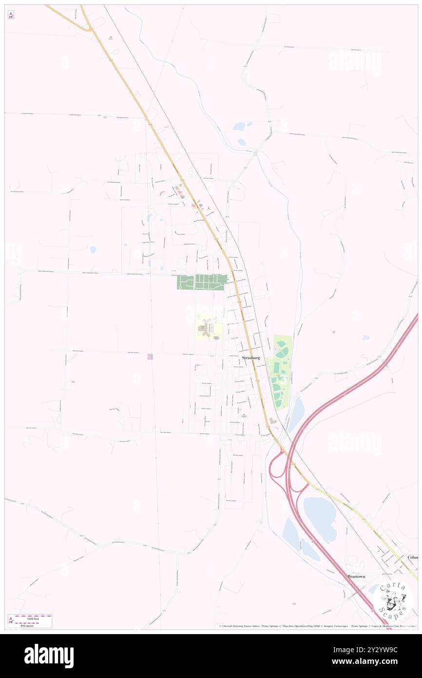 Strasburg, Tuscarawas County, Stati Uniti, Ohio, N 40 35' 41'', S 81 31' 36'', MAP, Cartascapes Map pubblicata nel 2024. Esplora Cartascapes, una mappa che rivela i diversi paesaggi, culture ed ecosistemi della Terra. Viaggia attraverso il tempo e lo spazio, scoprendo l'interconnessione del passato, del presente e del futuro del nostro pianeta. Foto Stock