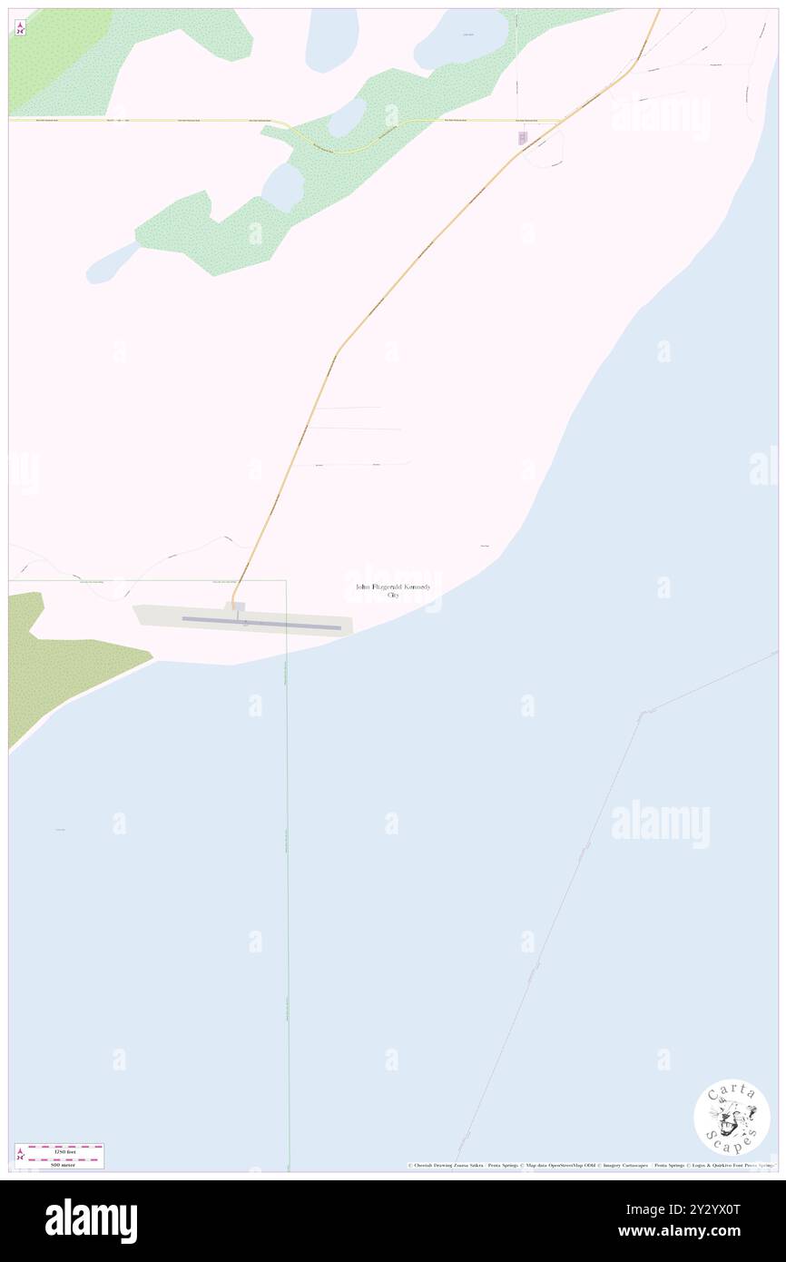 John Fitzgerald Kennedy City, Matanuska-Susitna Borough, Stati Uniti, Alaska, N 61 23' 48'', S 149 49' 29'', MAP, Cartascapes Map pubblicata nel 2024. Esplora Cartascapes, una mappa che rivela i diversi paesaggi, culture ed ecosistemi della Terra. Viaggia attraverso il tempo e lo spazio, scoprendo l'interconnessione del passato, del presente e del futuro del nostro pianeta. Foto Stock