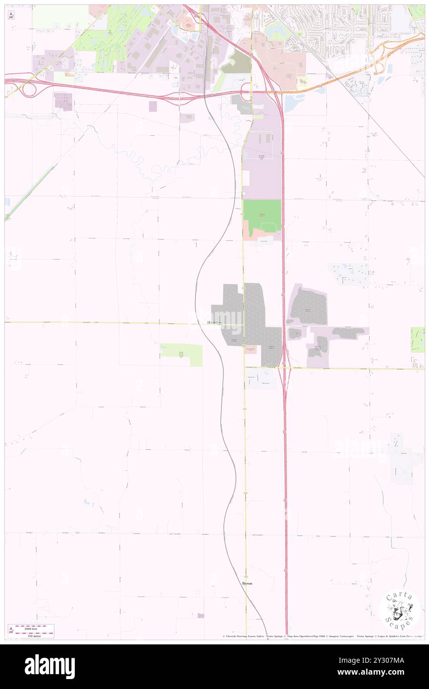 Hamilton, Fond du Lac County, Stati Uniti, Wisconsin, N 43 41' 50'', S 88 27' 31'', MAP, Cartascapes Map pubblicata nel 2024. Esplora Cartascapes, una mappa che rivela i diversi paesaggi, culture ed ecosistemi della Terra. Viaggia attraverso il tempo e lo spazio, scoprendo l'interconnessione del passato, del presente e del futuro del nostro pianeta. Foto Stock