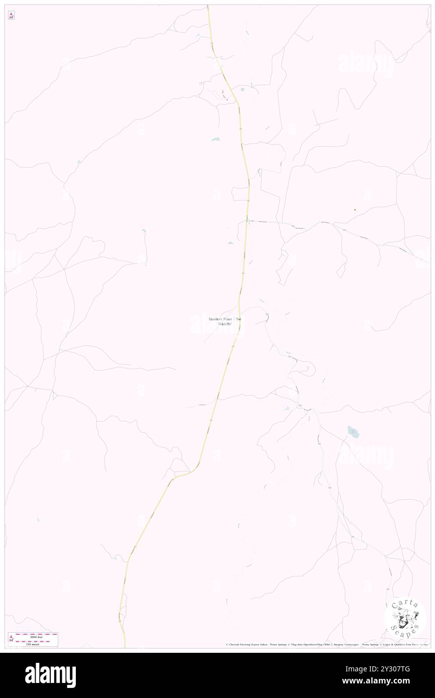 Hunters Point, Apache County, Stati Uniti, Stati Uniti, Arizona, N 35 32' 52'', S 109 6' 18'', MAP, Cartascapes Map pubblicata nel 2024. Esplora Cartascapes, una mappa che rivela i diversi paesaggi, culture ed ecosistemi della Terra. Viaggia attraverso il tempo e lo spazio, scoprendo l'interconnessione del passato, del presente e del futuro del nostro pianeta. Foto Stock