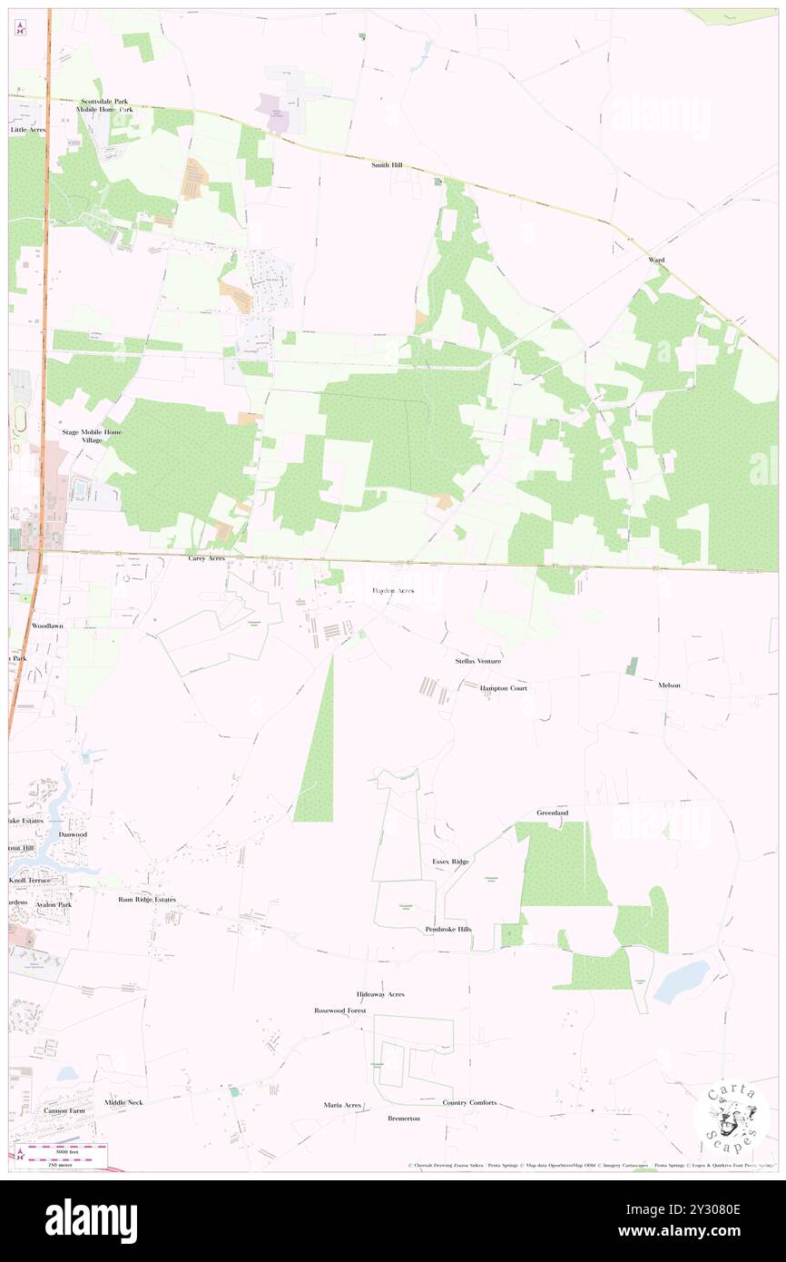 Hayden Acres, contea di Wicomico, Stati Uniti, Maryland, N 38 27' 5'', S 75 30' 43''', MAP, Cartascapes Map pubblicata nel 2024. Esplora Cartascapes, una mappa che rivela i diversi paesaggi, culture ed ecosistemi della Terra. Viaggia attraverso il tempo e lo spazio, scoprendo l'interconnessione del passato, del presente e del futuro del nostro pianeta. Foto Stock