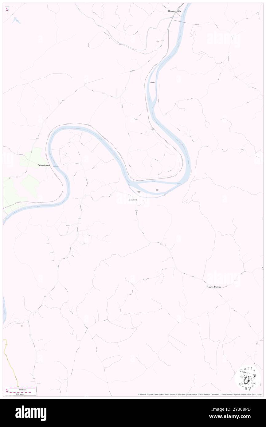 Manteo, Buckingham County, Stati Uniti, Virginia, N 37 40' 36'', S 78 39' 48'', MAP, Cartascapes Map pubblicata nel 2024. Esplora Cartascapes, una mappa che rivela i diversi paesaggi, culture ed ecosistemi della Terra. Viaggia attraverso il tempo e lo spazio, scoprendo l'interconnessione del passato, del presente e del futuro del nostro pianeta. Foto Stock